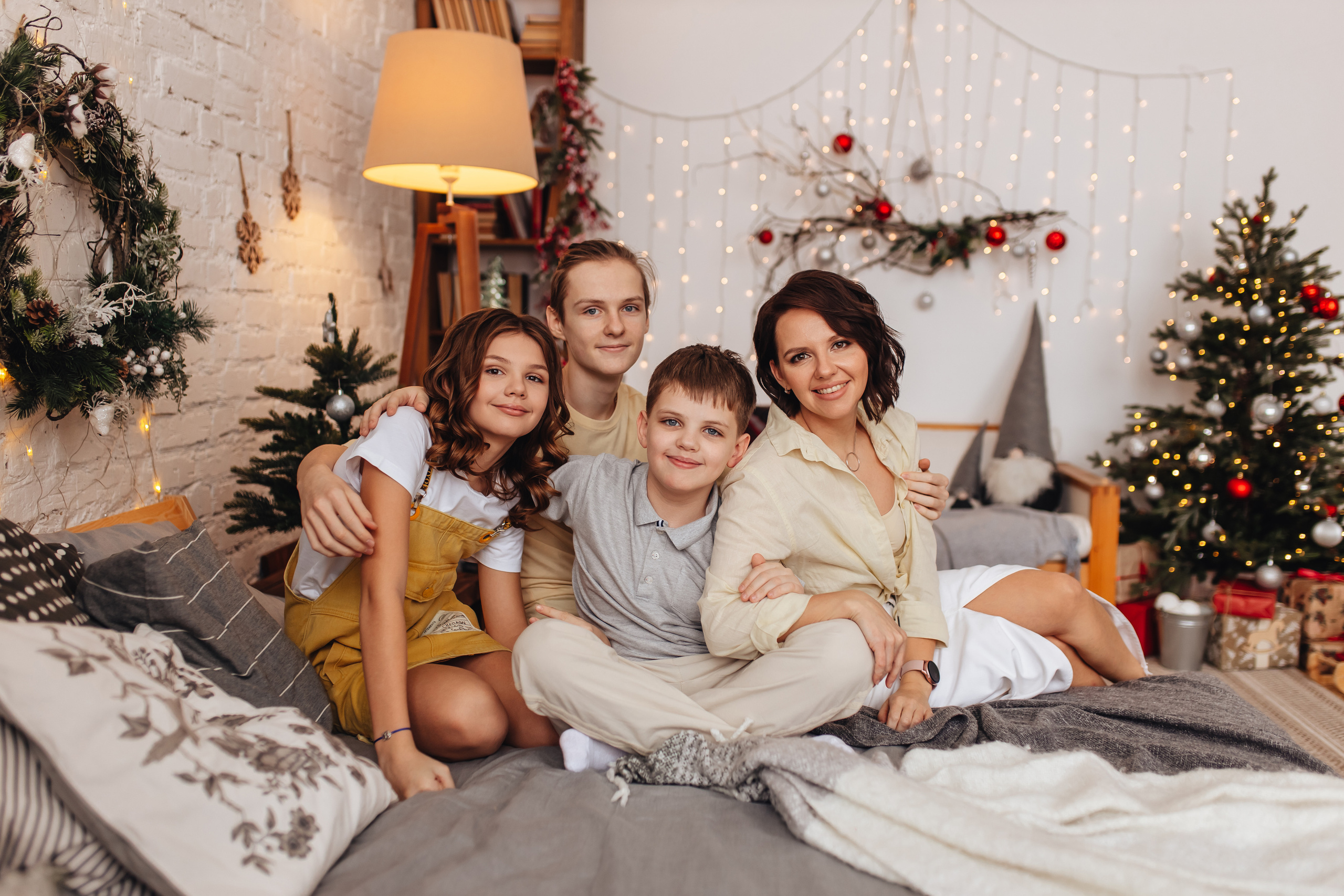 Новогодние Стрельцовы. Свадебный и семейный фотограф в Туле и области Маша Костина