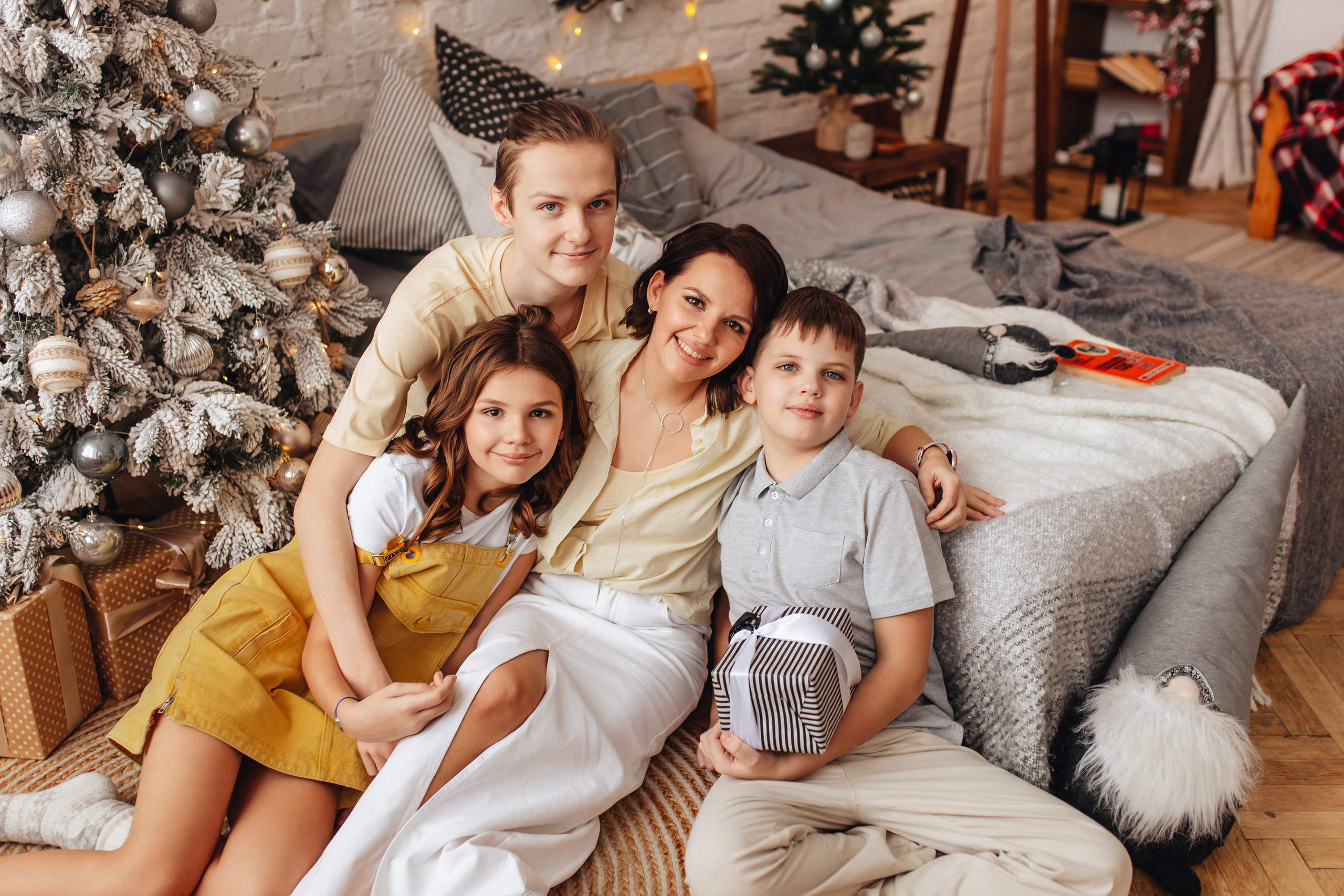 Новогодние Стрельцовы. Свадебный и семейный фотограф в Туле и области Маша Костина