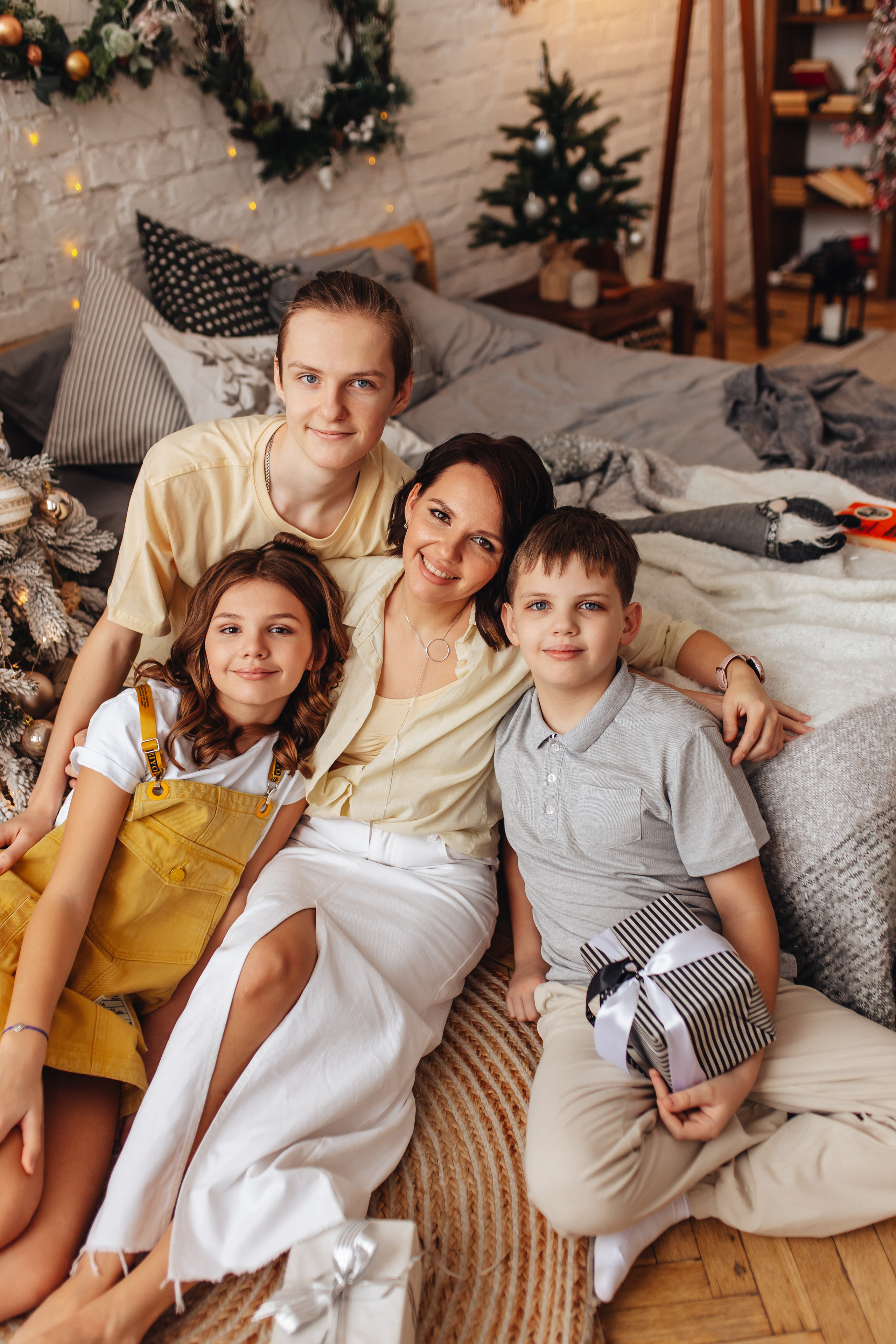 Новогодние Стрельцовы. Свадебный и семейный фотограф в Туле и области Маша Костина