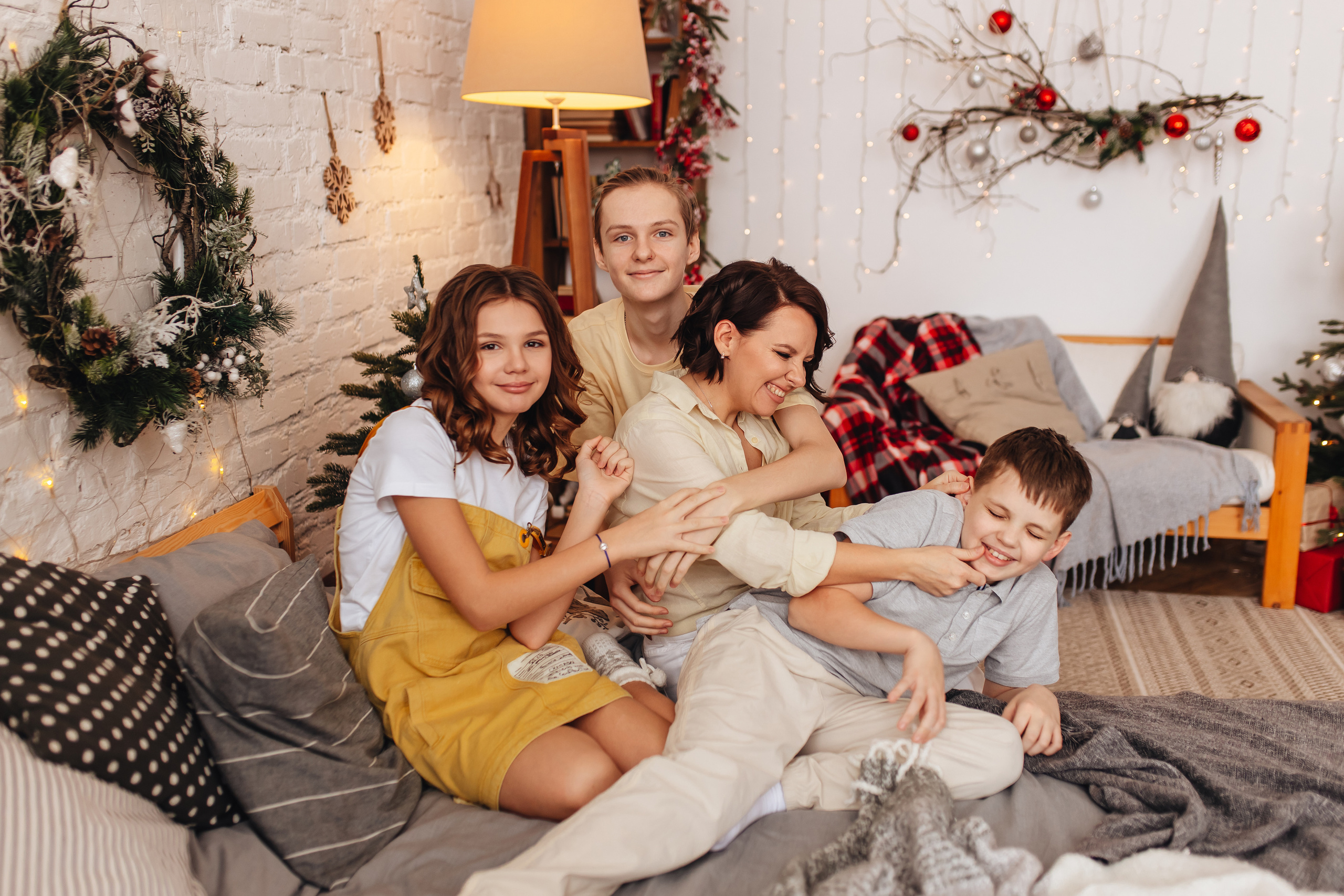 Новогодние Стрельцовы. Свадебный и семейный фотограф в Туле и области Маша Костина