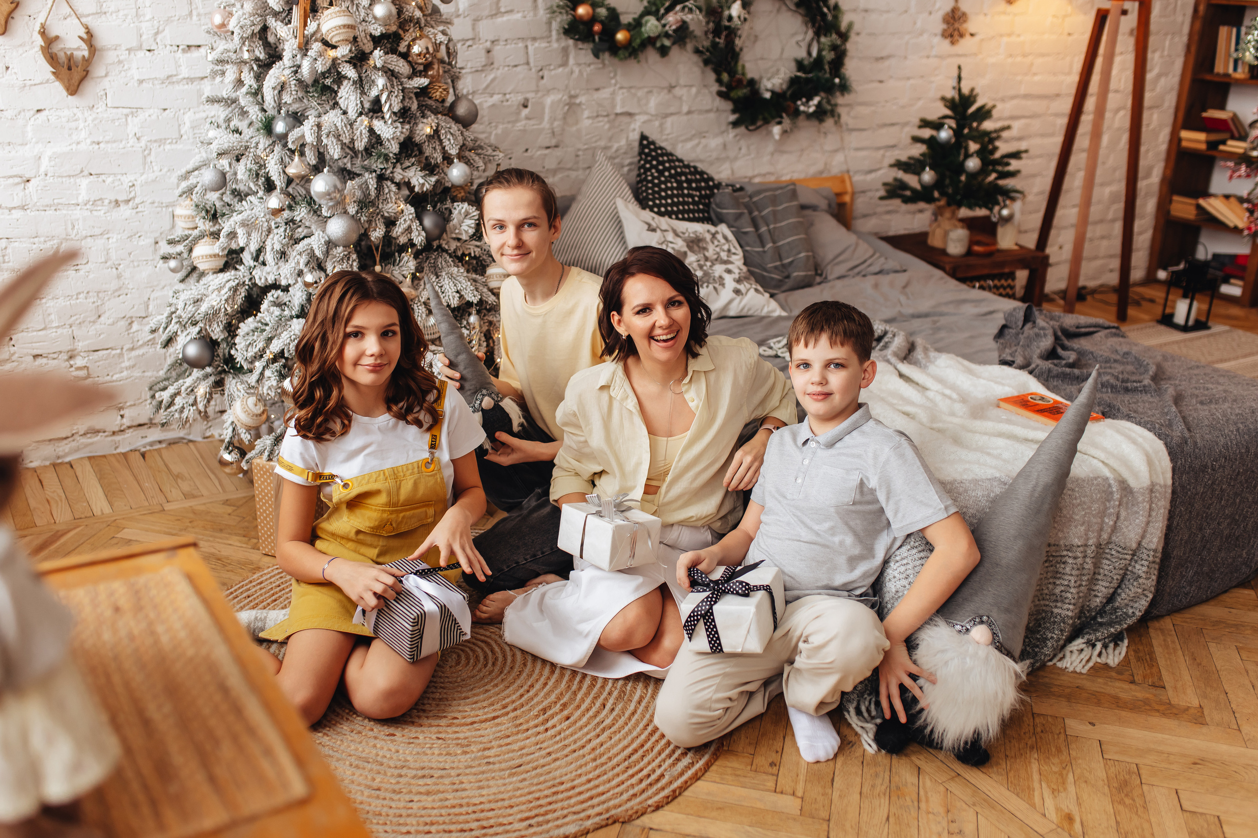 Новогодние Стрельцовы. Свадебный и семейный фотограф в Туле и области Маша Костина