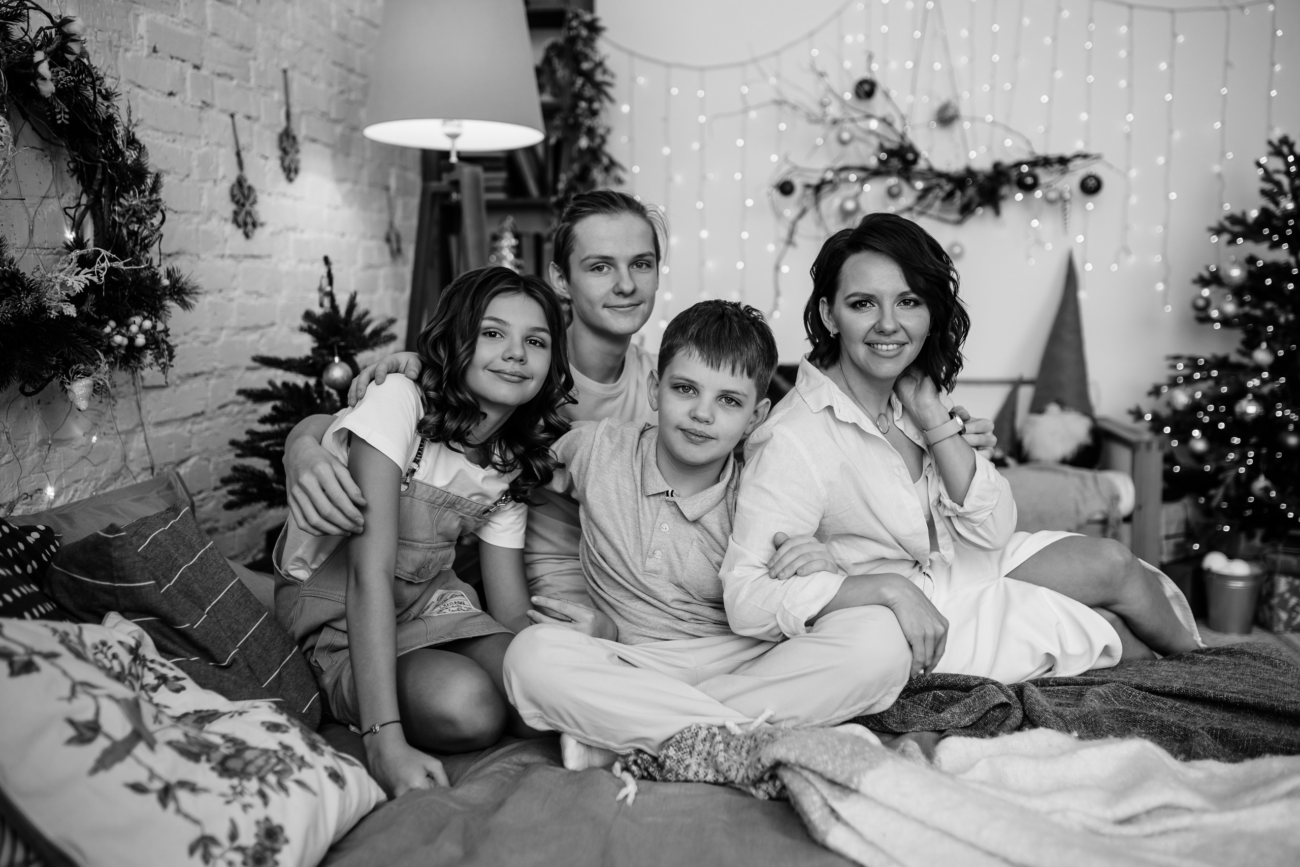 Новогодние Стрельцовы. Свадебный и семейный фотограф в Туле и области Маша Костина