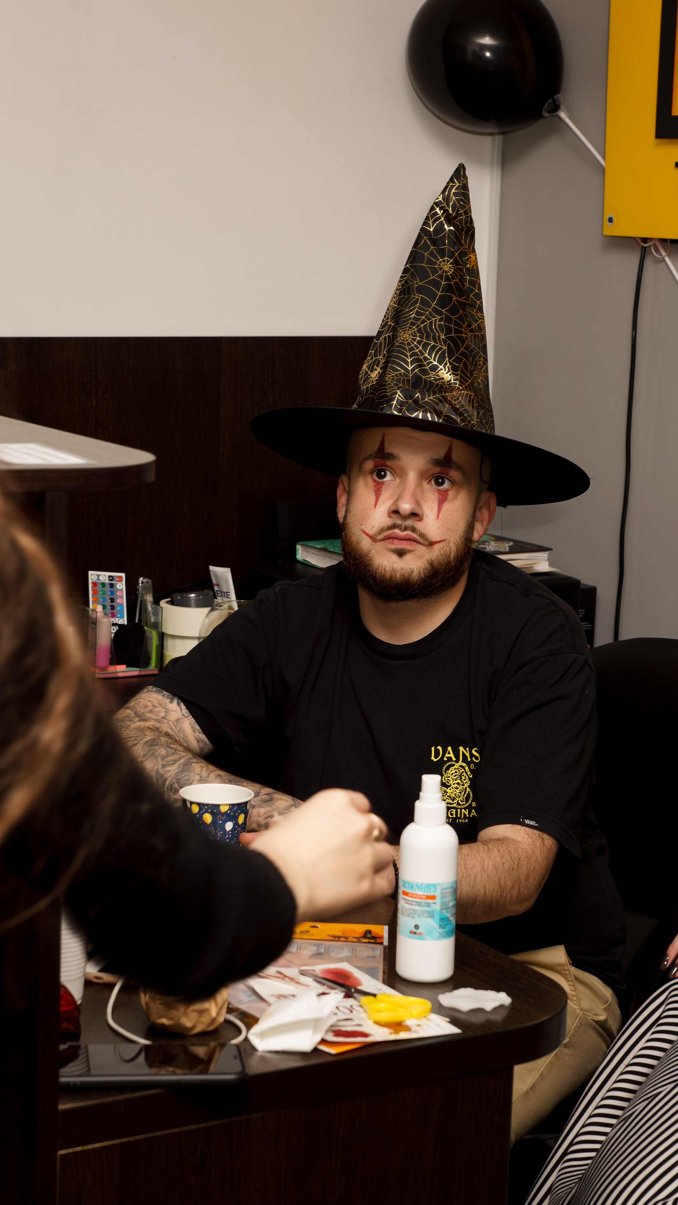 Хеллуин в тату студии. Женский фотограф Омск, Екатерина Петрова