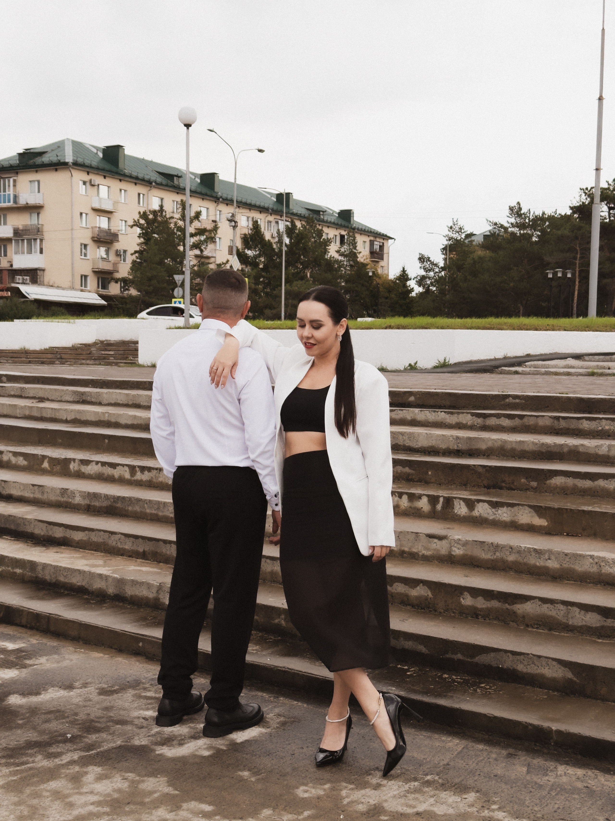 Оля и Вадим, съёмка на iPhone. Женский фотограф Омск, Екатерина Петрова