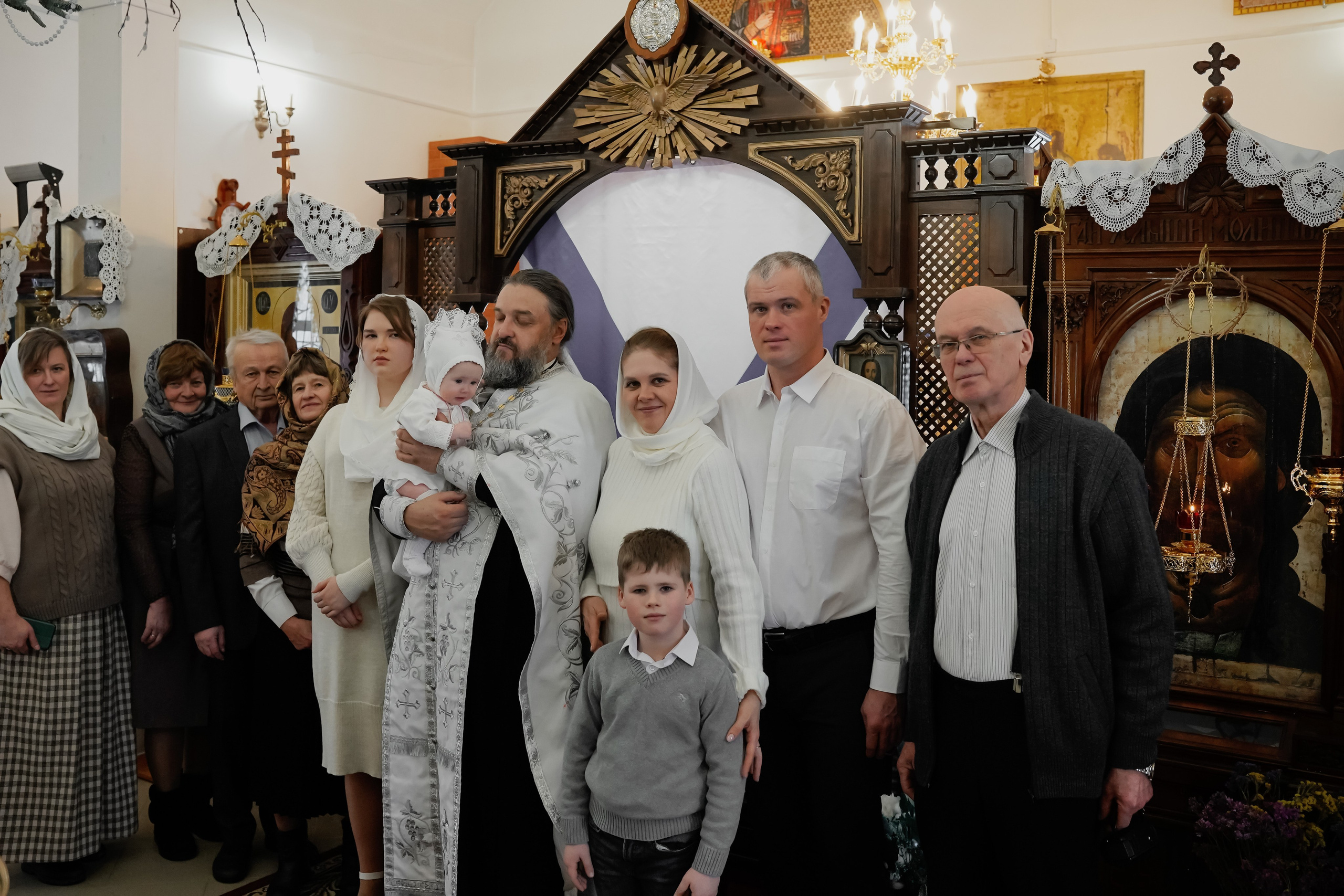 Крещение Марии. Студийный и портретный фотограф в САНКТ-ПЕТЕРБУРГЕИрина Махаон