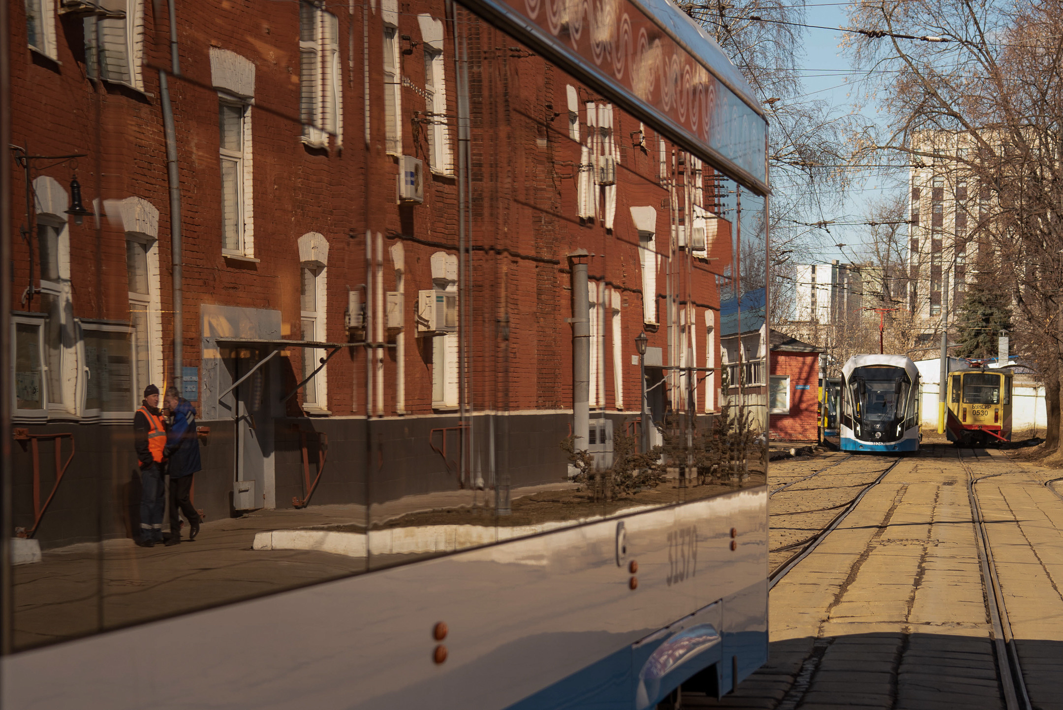 Трамвайное депо им. Русакова. Портретный и архитектурный фотограф в Москве и Санкт-Петербурге