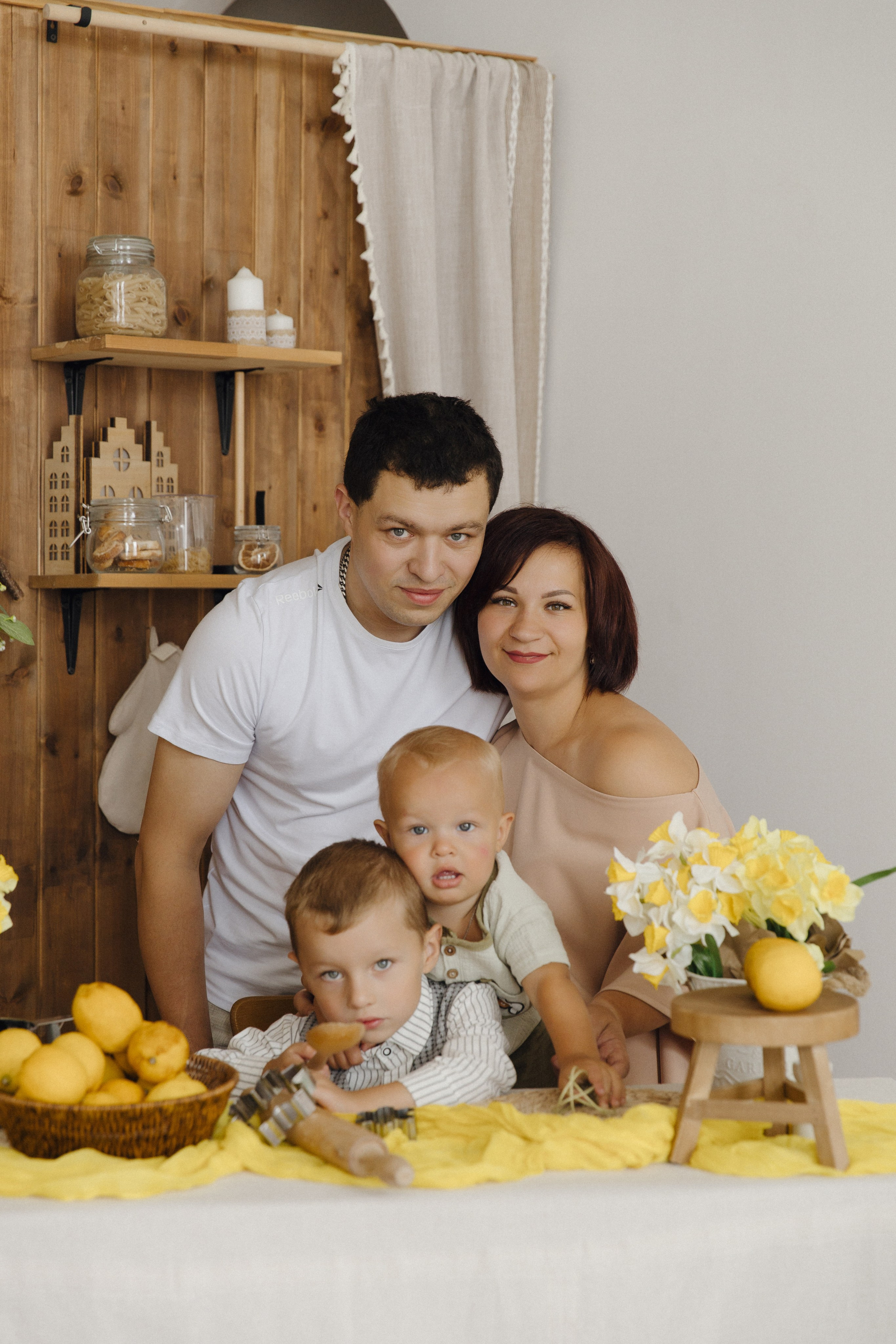 Мама и три любимых мужчины. Свадебный фотограф Фадеева Алёна