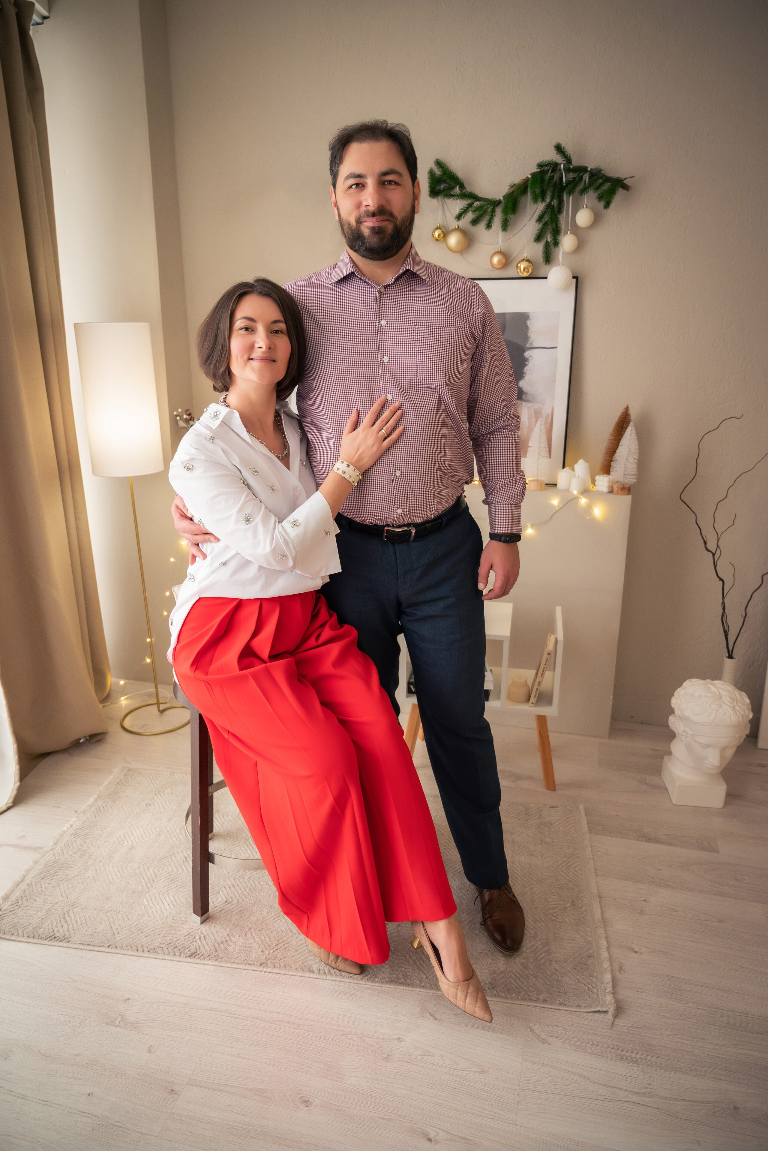 Семейная Новогодняя фотосессия. Фотограф Зеленоград Москва