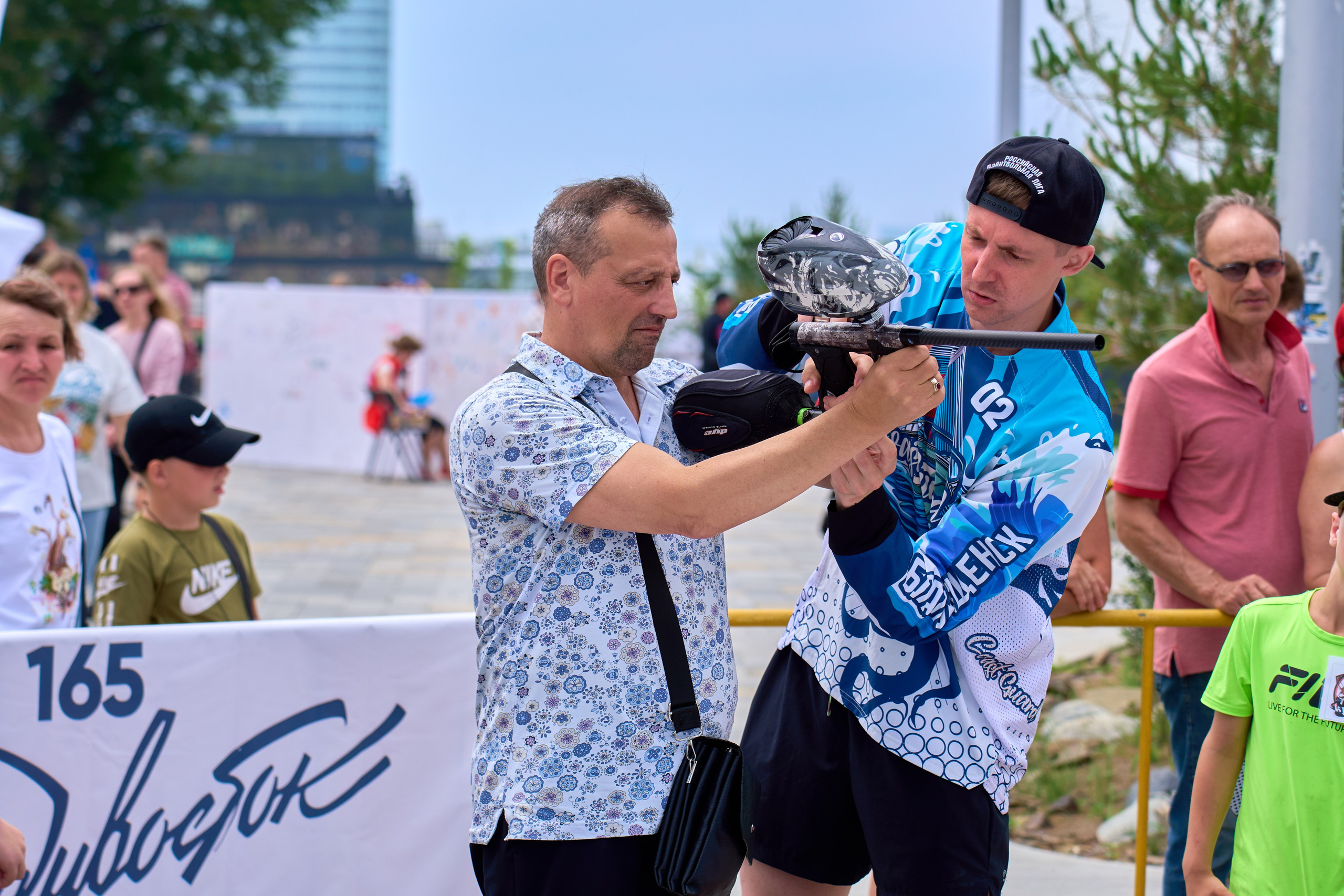 День спорта. Фотограф во Владивостоке