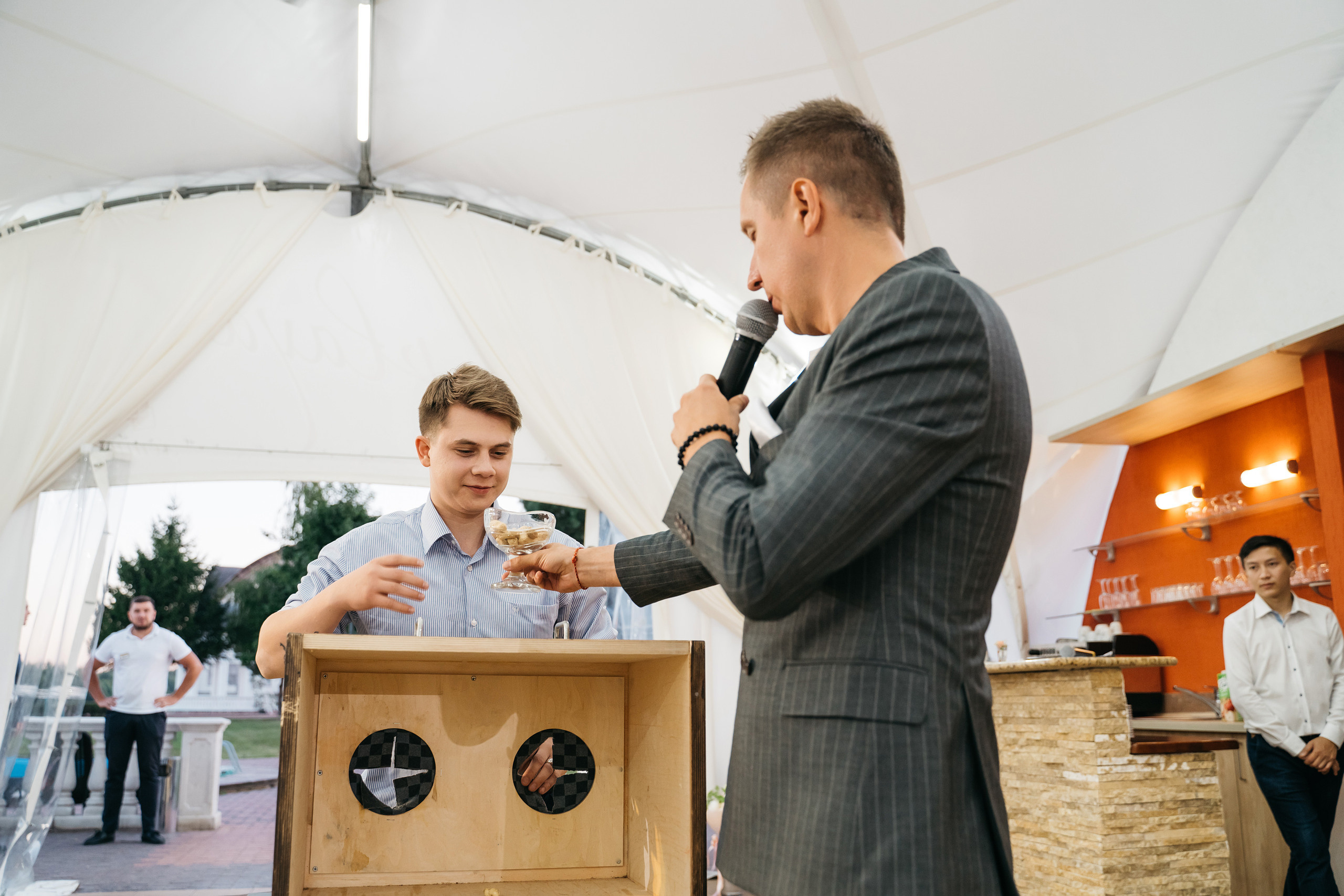 Игорь и Мария. Ведущий на свадьбу в Москве Зубков Алексей