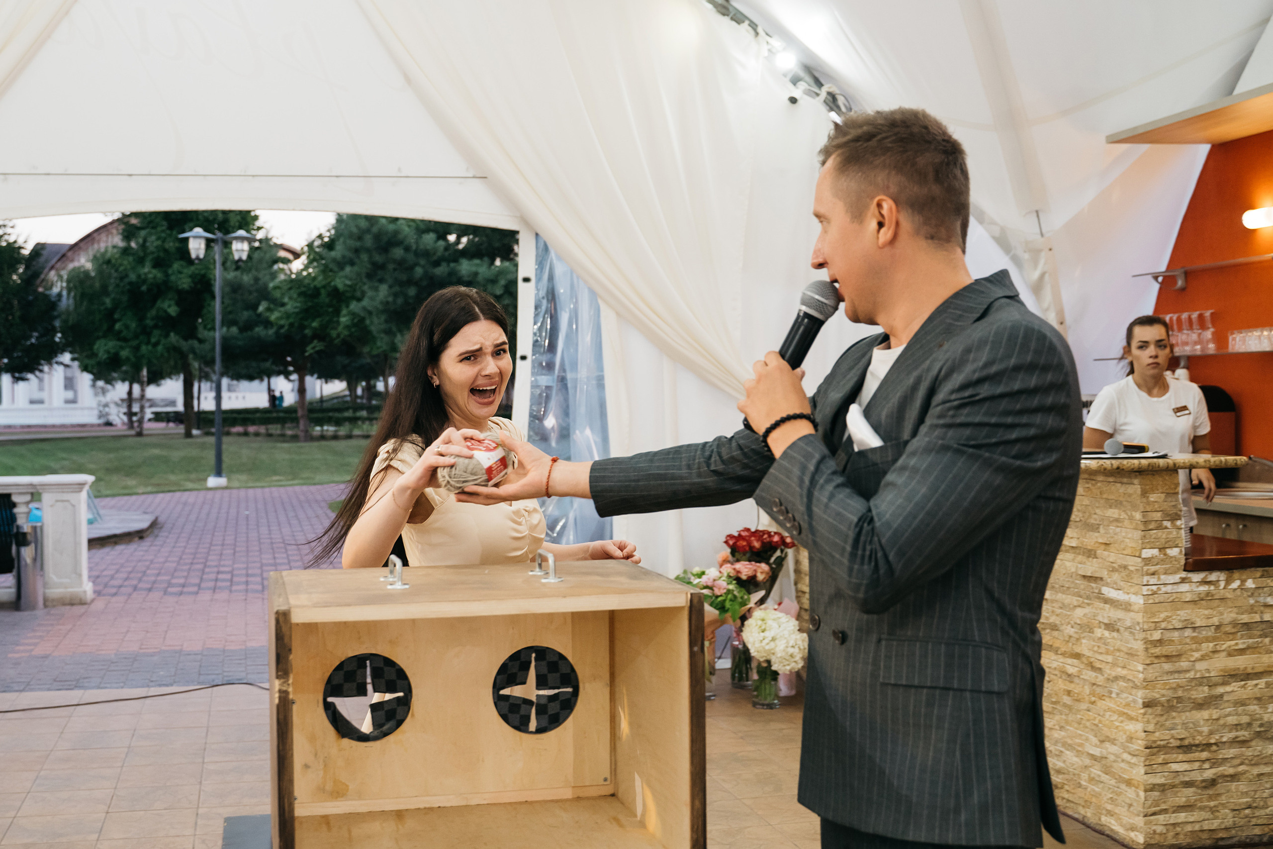 Игорь и Мария. Ведущий на свадьбу в Москве Зубков Алексей