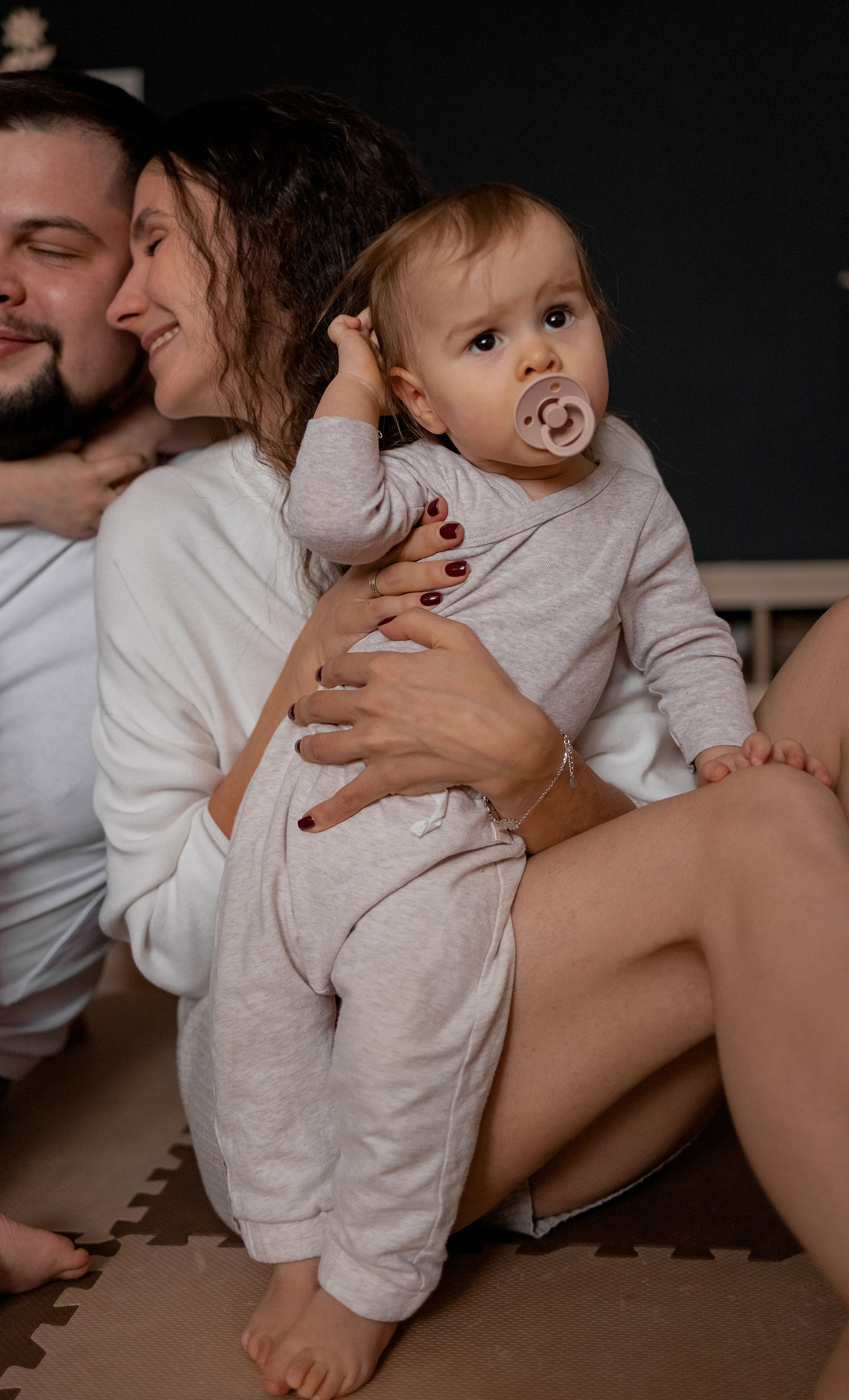 Николай, Ирина, Денис, Вика, Ника. Фотограф беременности и материнства в Москве Мария Менендес-Гонсалес