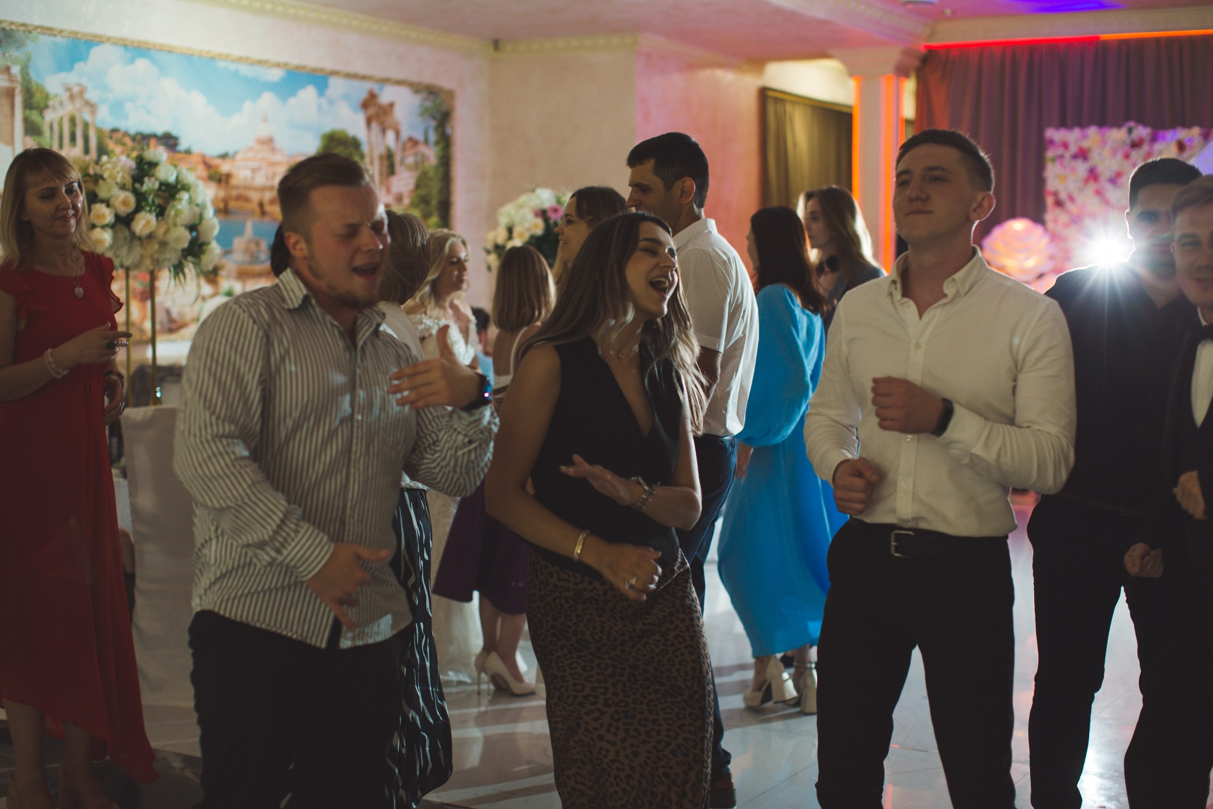 Свадьба с гостями. Свадебный и портретный фотограф Москва