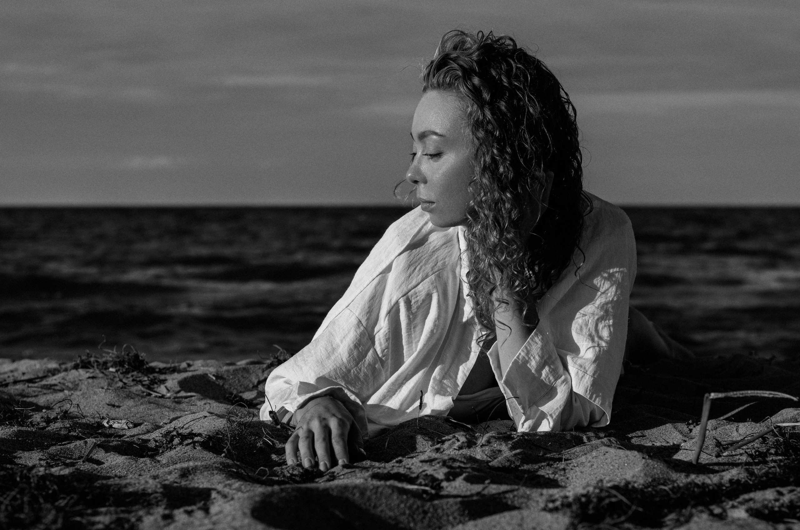 Пляжная фотосъемка для С. Портретный и репортажный фотограф в Санкт-Петербурге Варвара Жукова