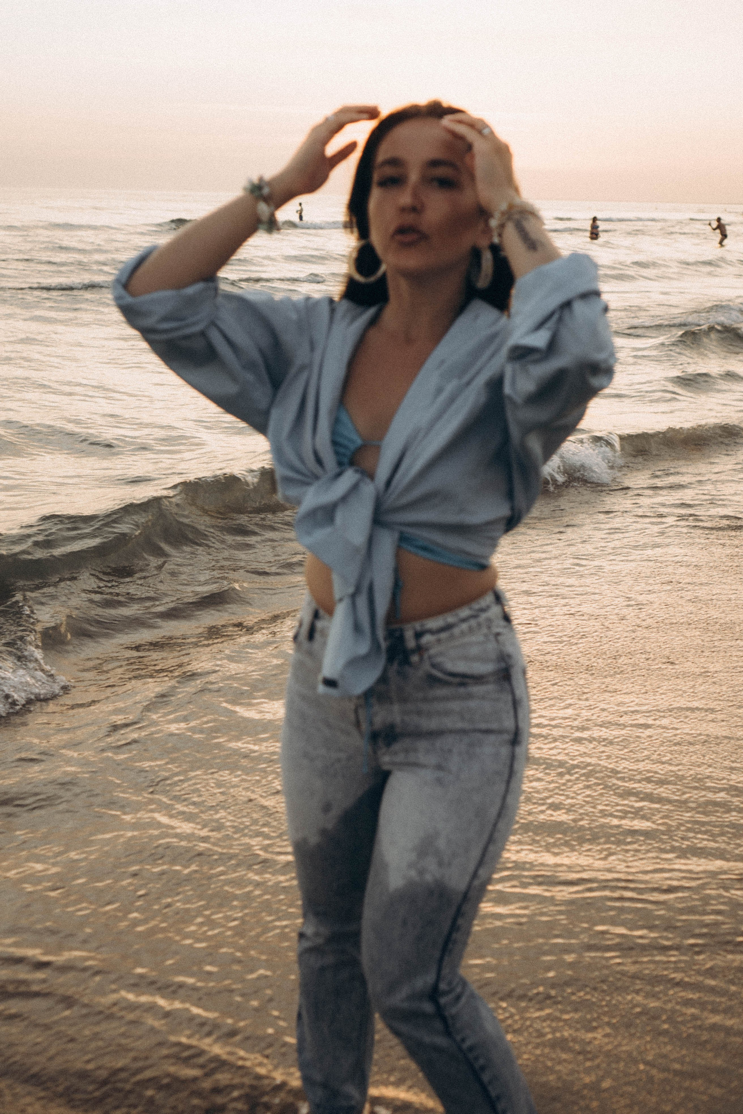 Июльский вечер на берегу черного моря. Профессиональный фотограф, Санкт-Петербург — Виктория Богомолова