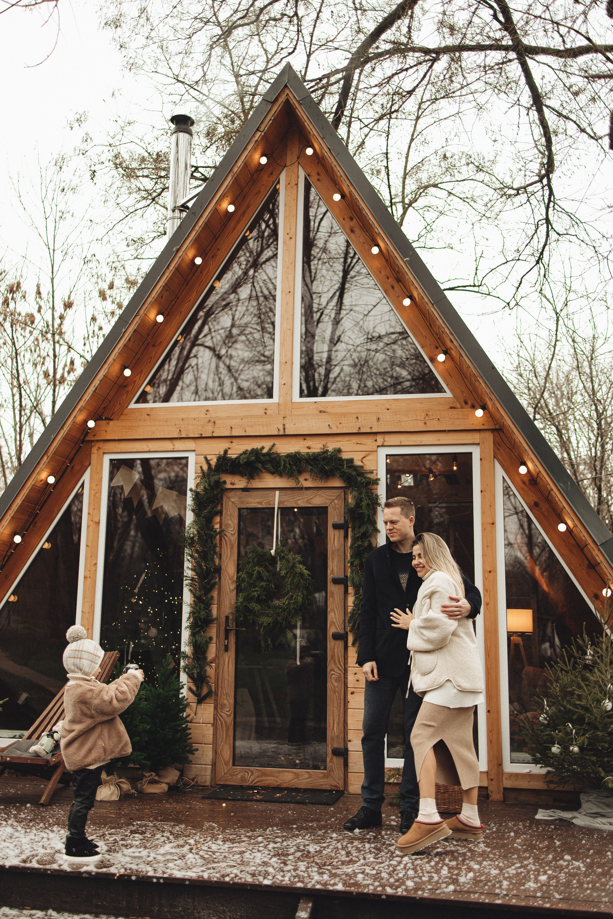 Новогодняя история в домике. Семейный и детский фотограф, таганрог, ростов-на-дону