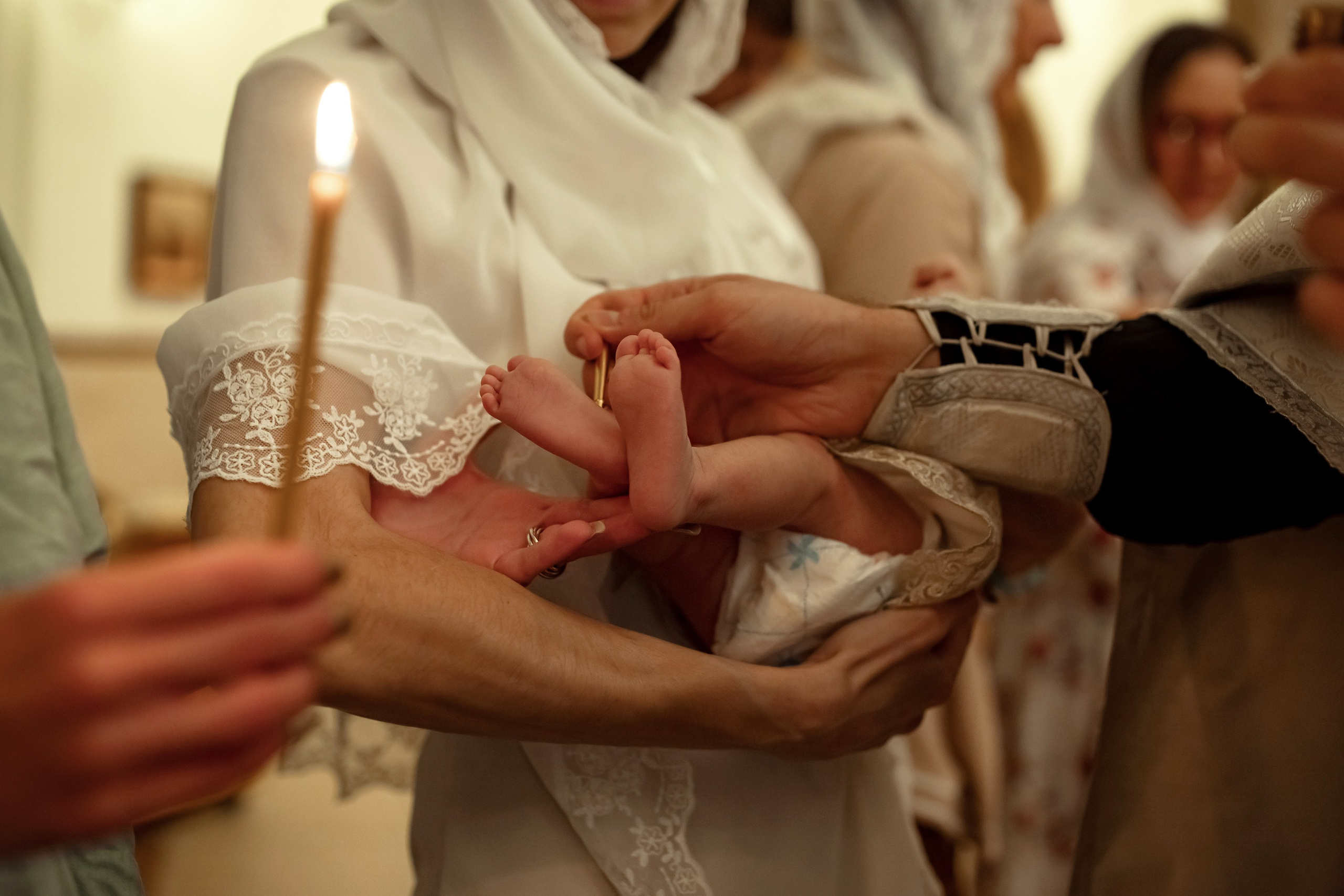 Крещение Анастасии. Семейный и детский фотограф в Москве Дорогова Екатерина