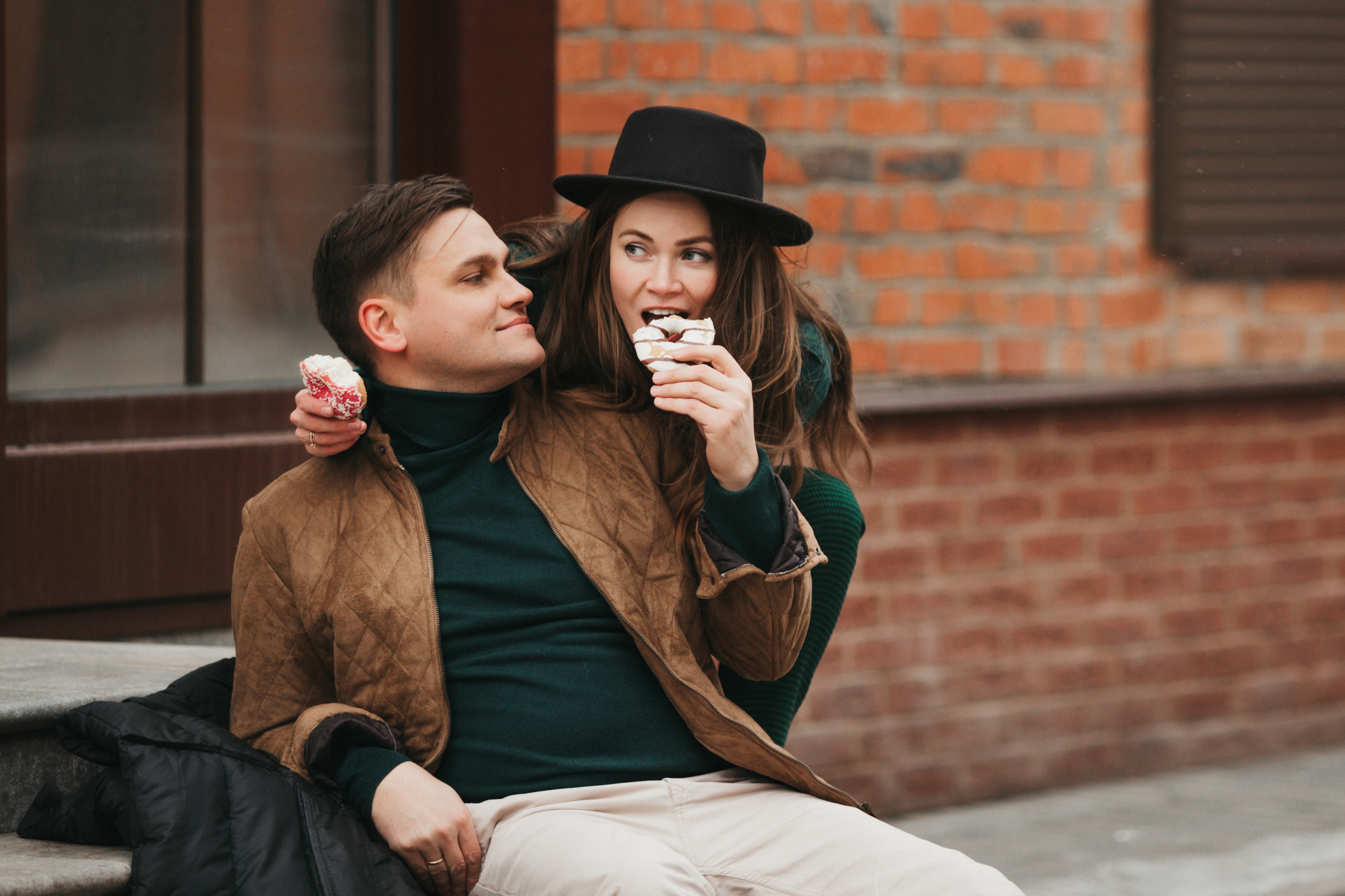 Кристина и Виктор в лофт-центре. Семейный фотограф в Москве Марина Петра