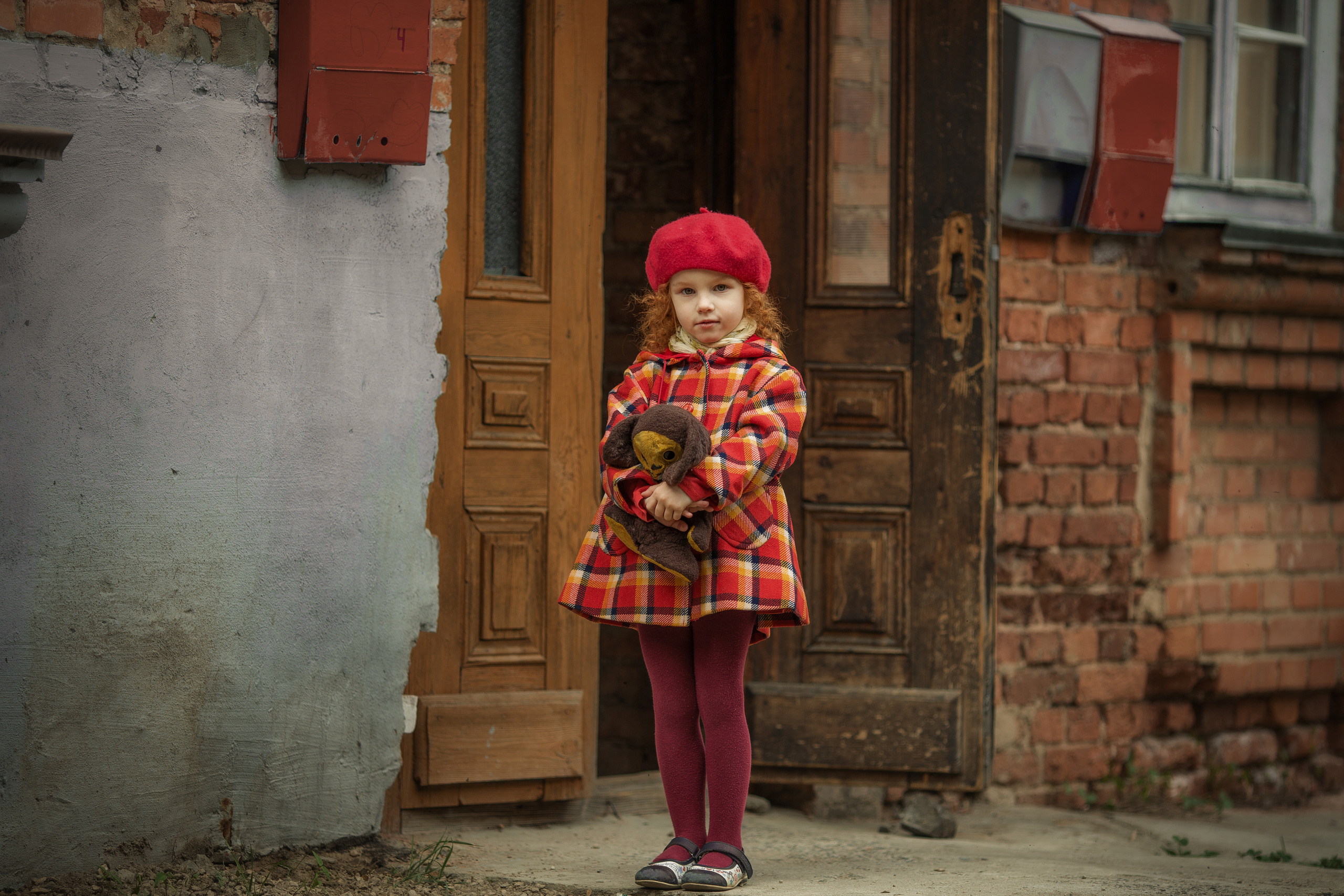 Белорусские дворики. Семейный фотограф в Москве Марина Петра