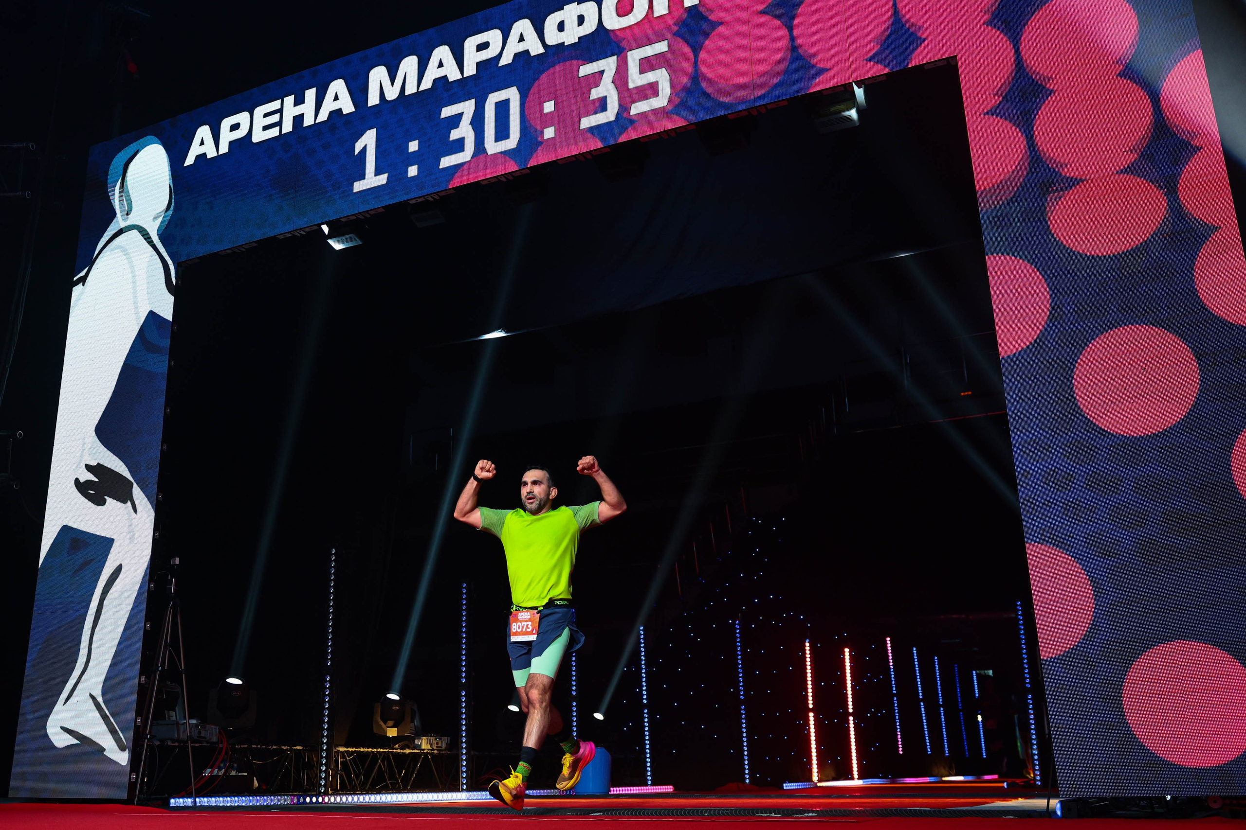 Арена марафон 2025. Спортивный фотограф в Санкт-Петербурге Илья Vacool