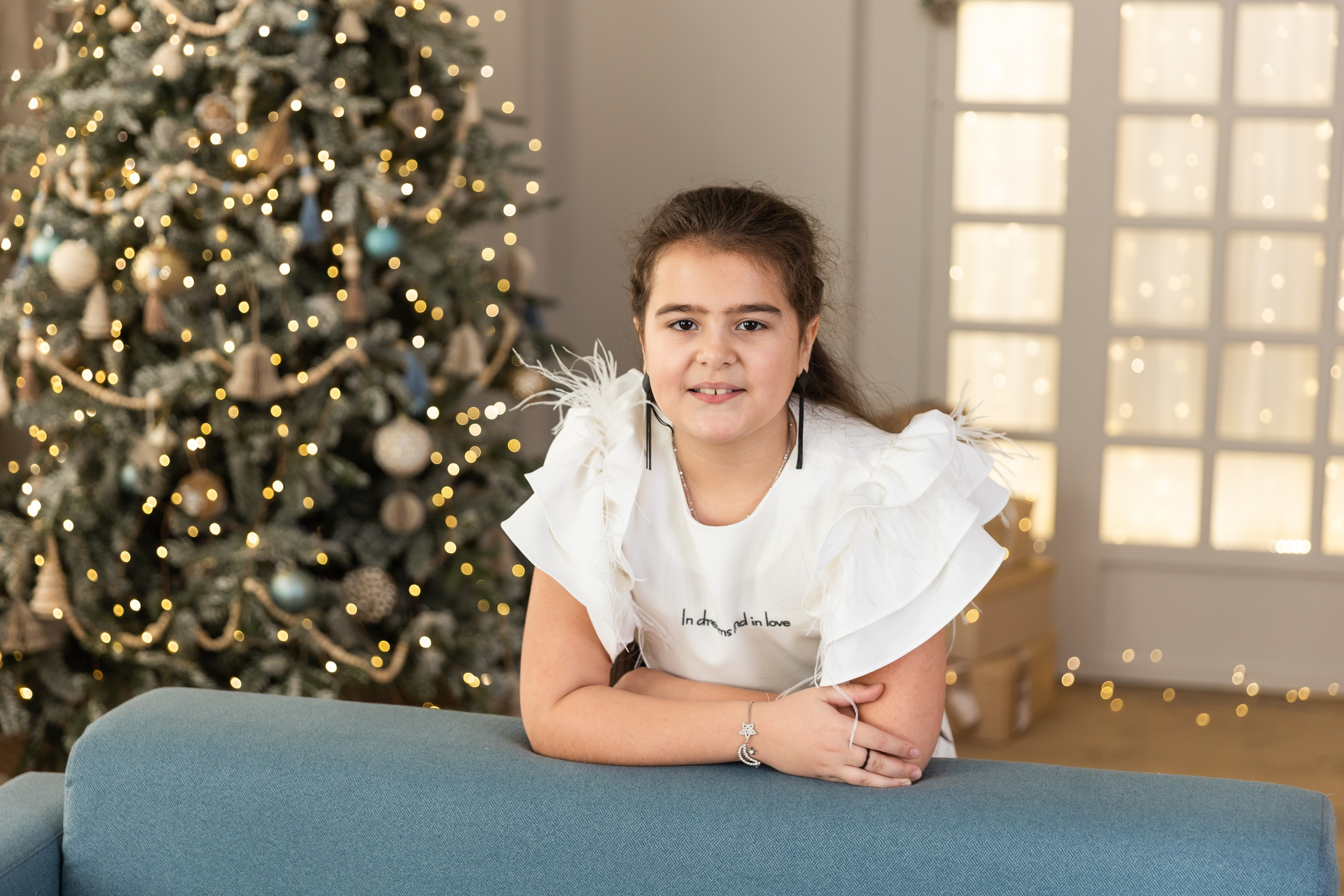 Новогодняя фотосессия в студии 4 класс. Семейный, детский, школьный фотограф в Благовещенске Яна Белоусова