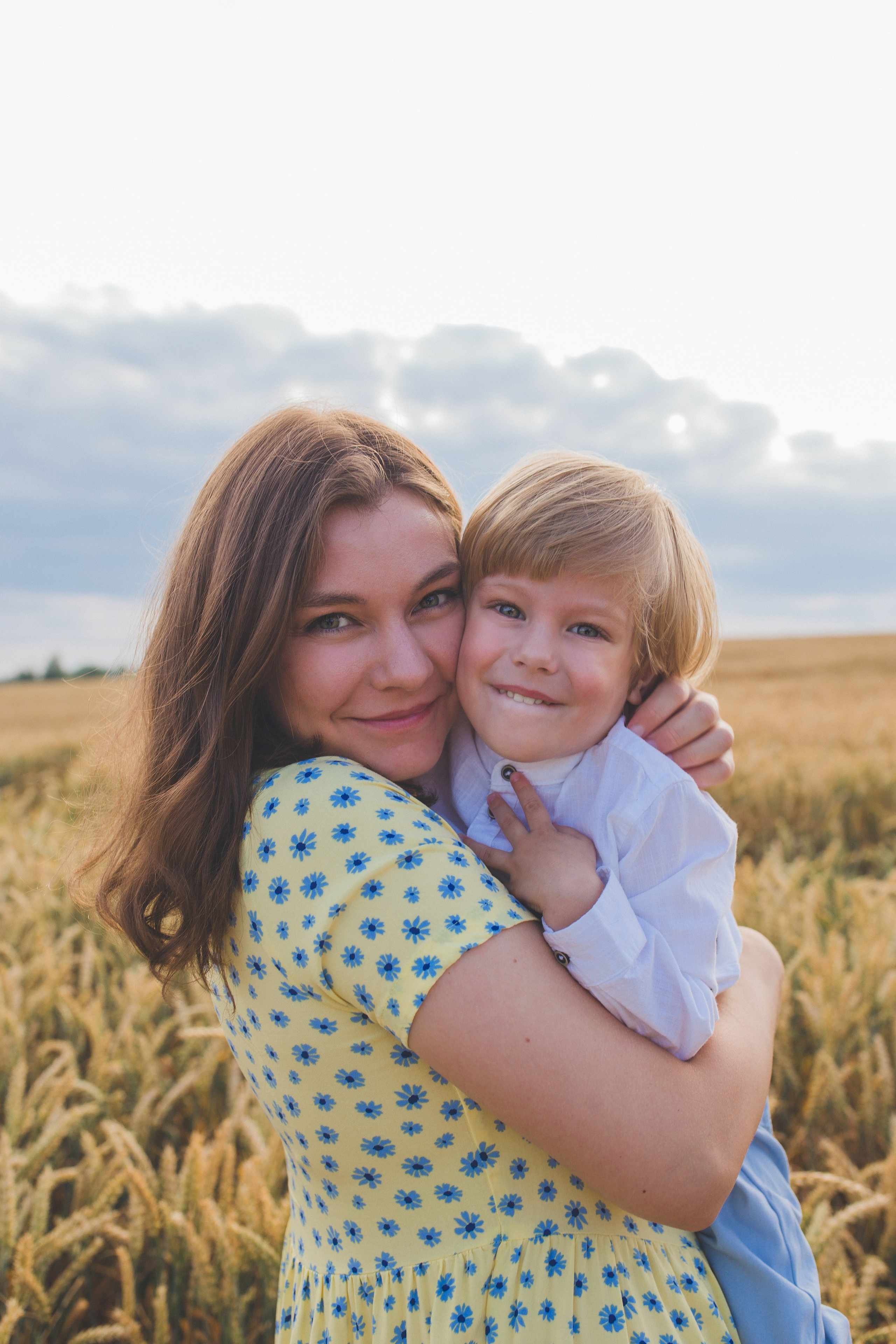 Мама с сыном