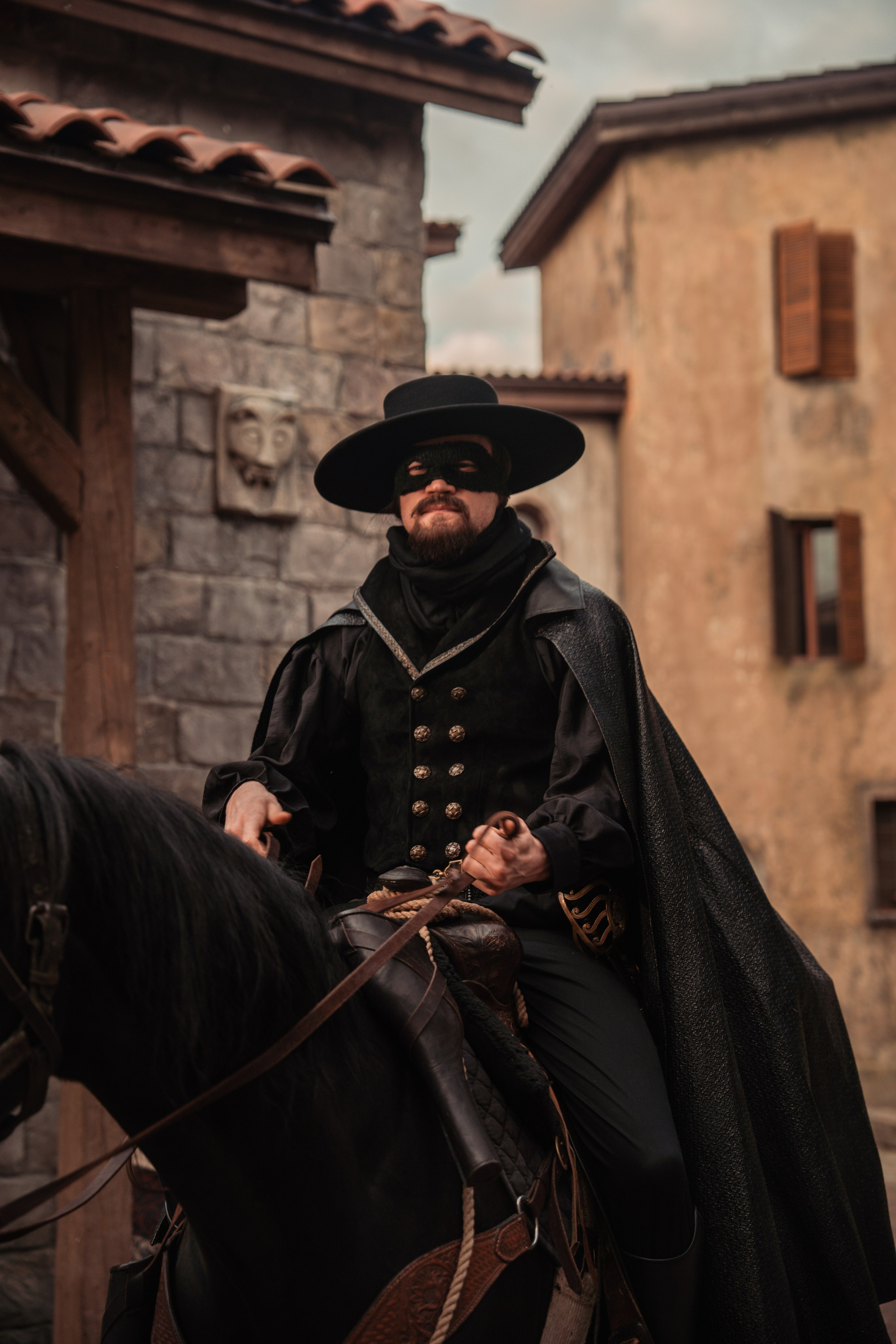 Behind the scenes of a series “Dubrovsky. Russian Zorro” TNT Premier. Beardy Pix