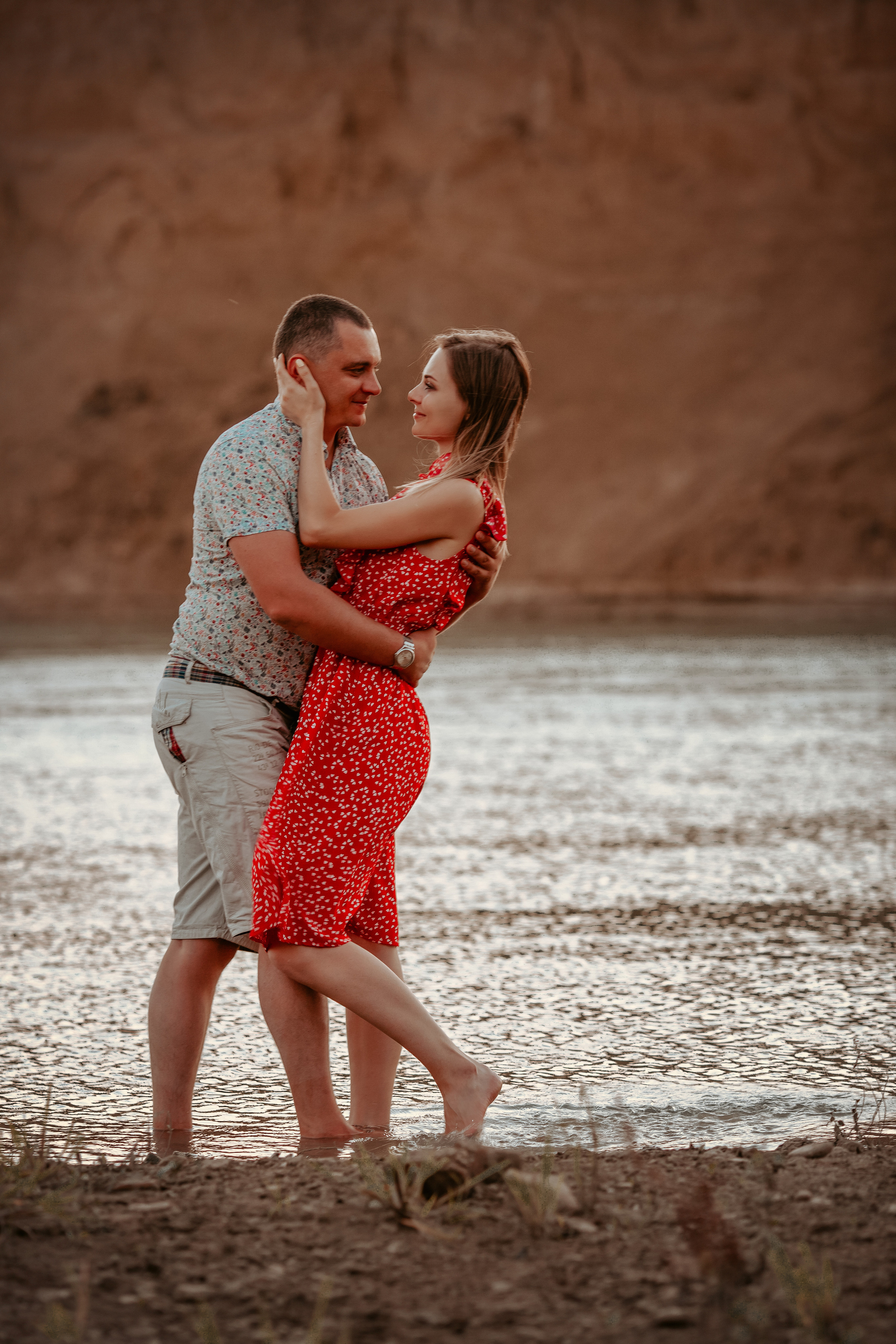 Love story на берегу водохранилища. Фотограф Ставрополь Пятигорск Елизавета Дарина
