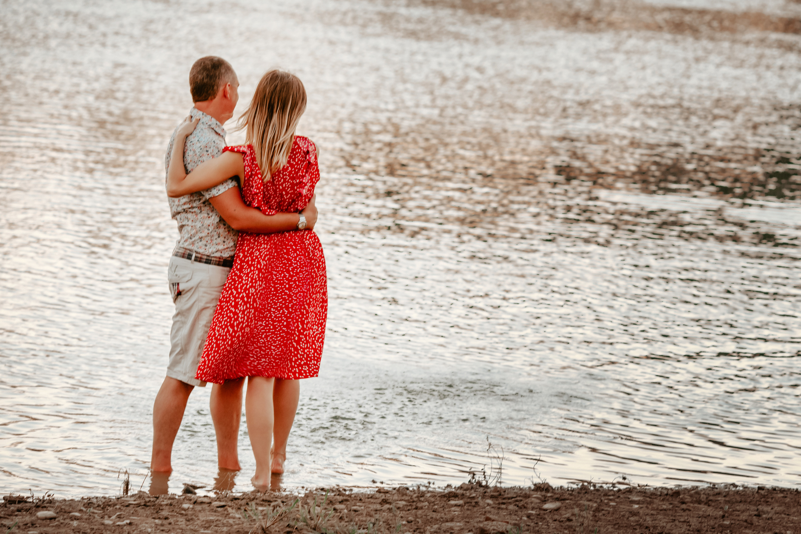 Love story на берегу водохранилища. Фотограф Ставрополь Пятигорск Елизавета Дарина