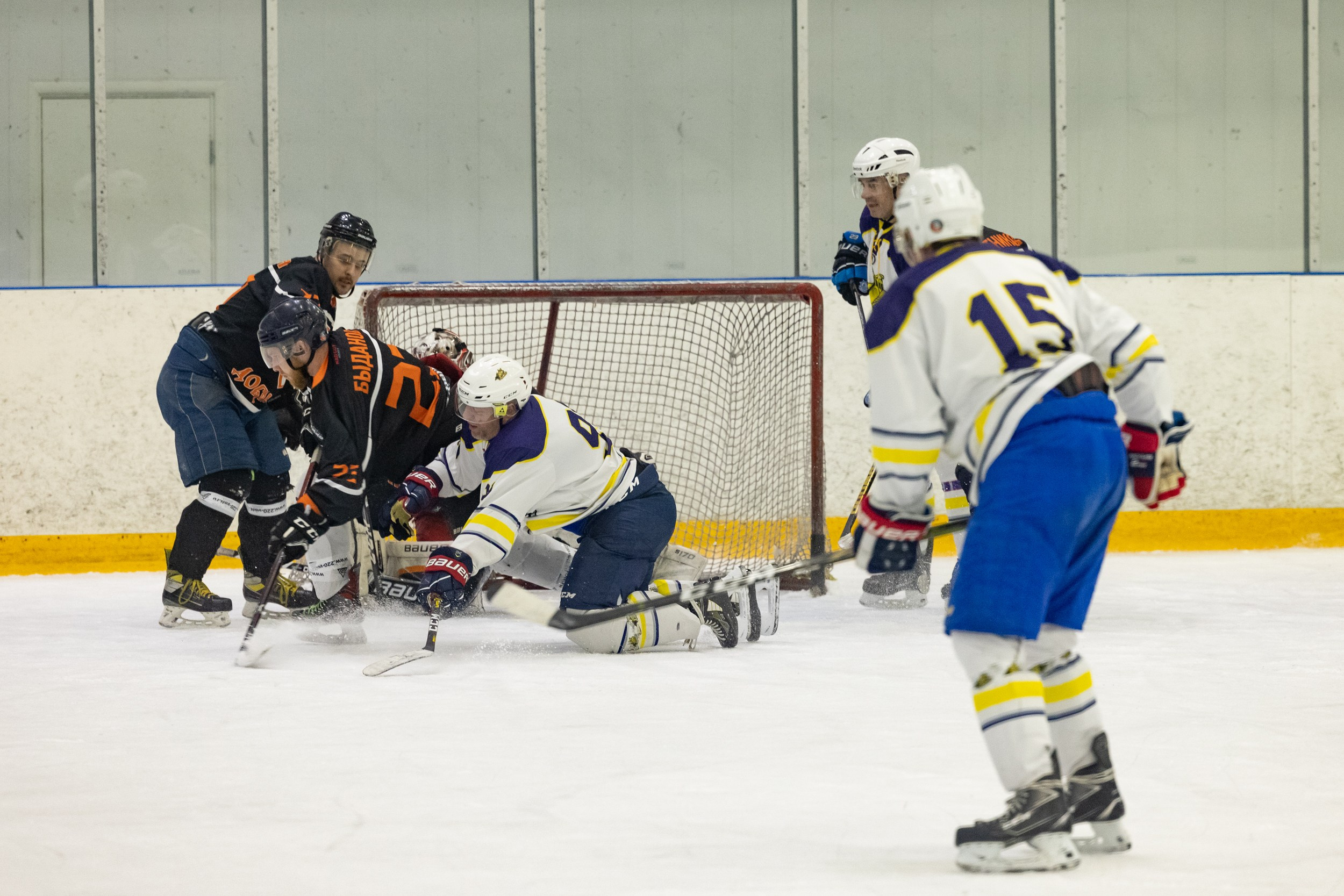 ХК Бульдозер — ХК Добрыня. Фотограф Александр Заломаев
