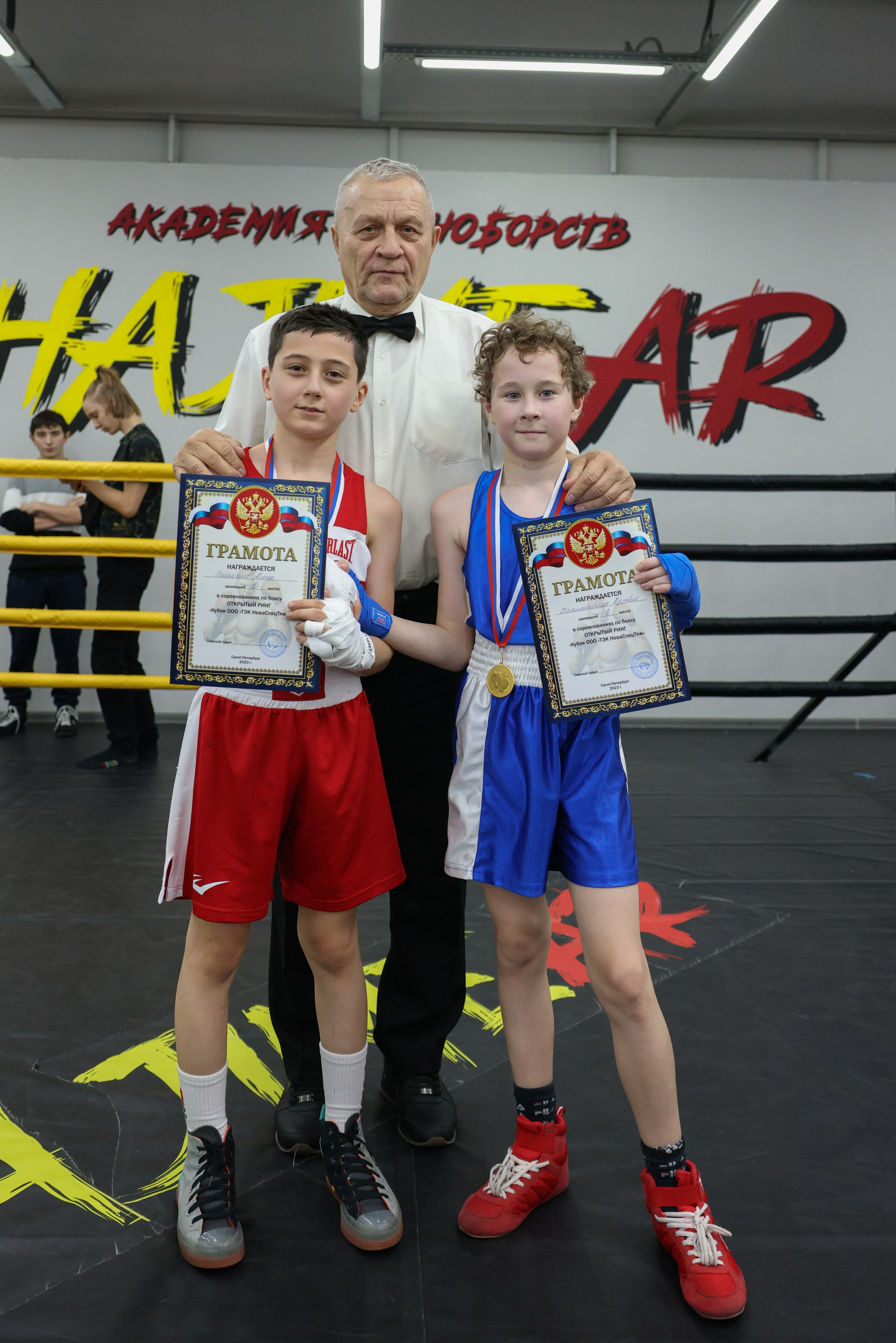 Открытый ринг «кубок ООО «ТЭК НеваСпецТяж». Фотограф Александр Заломаев