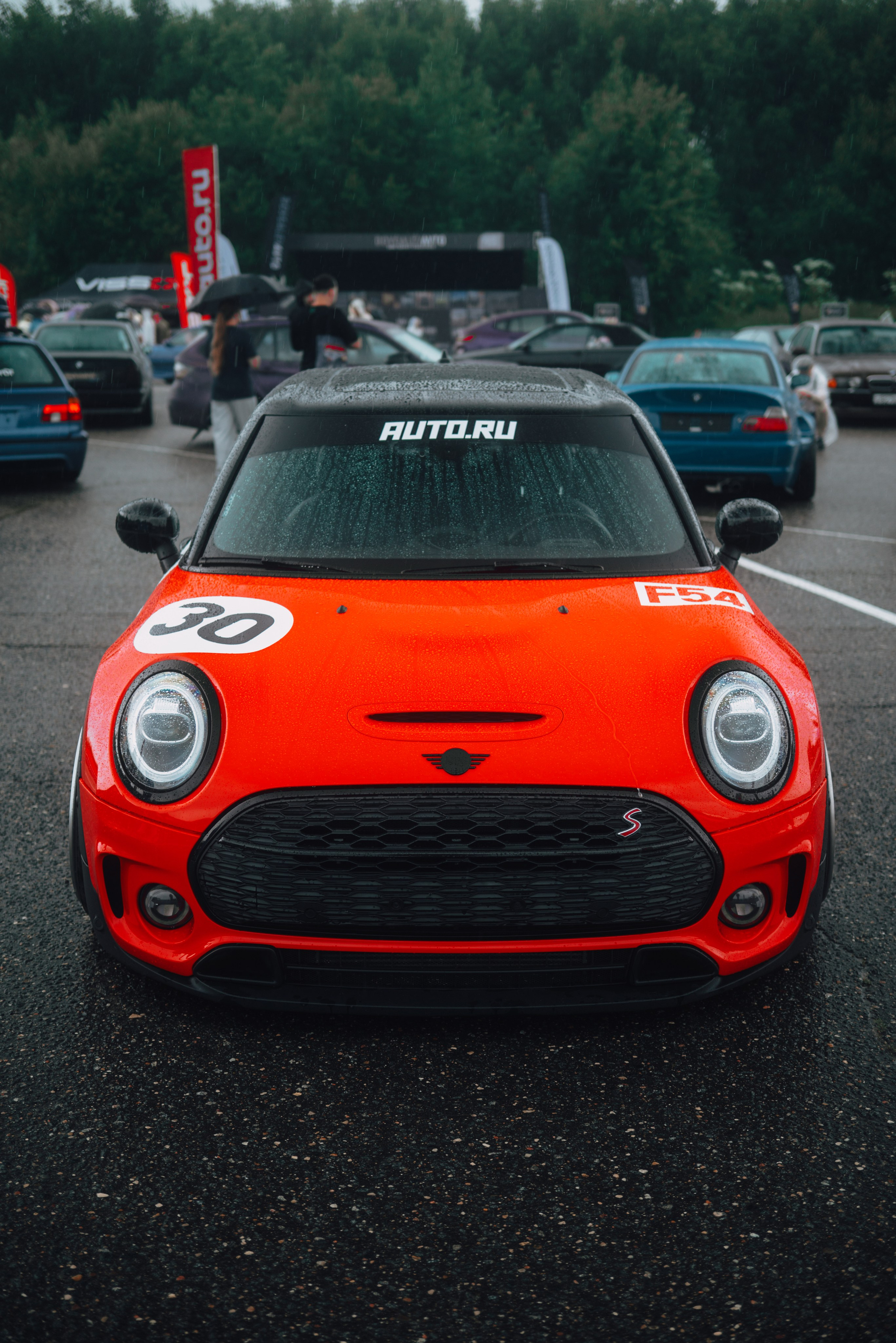Mini Clubman Auto.ru & Resource Stickers. DeLorein