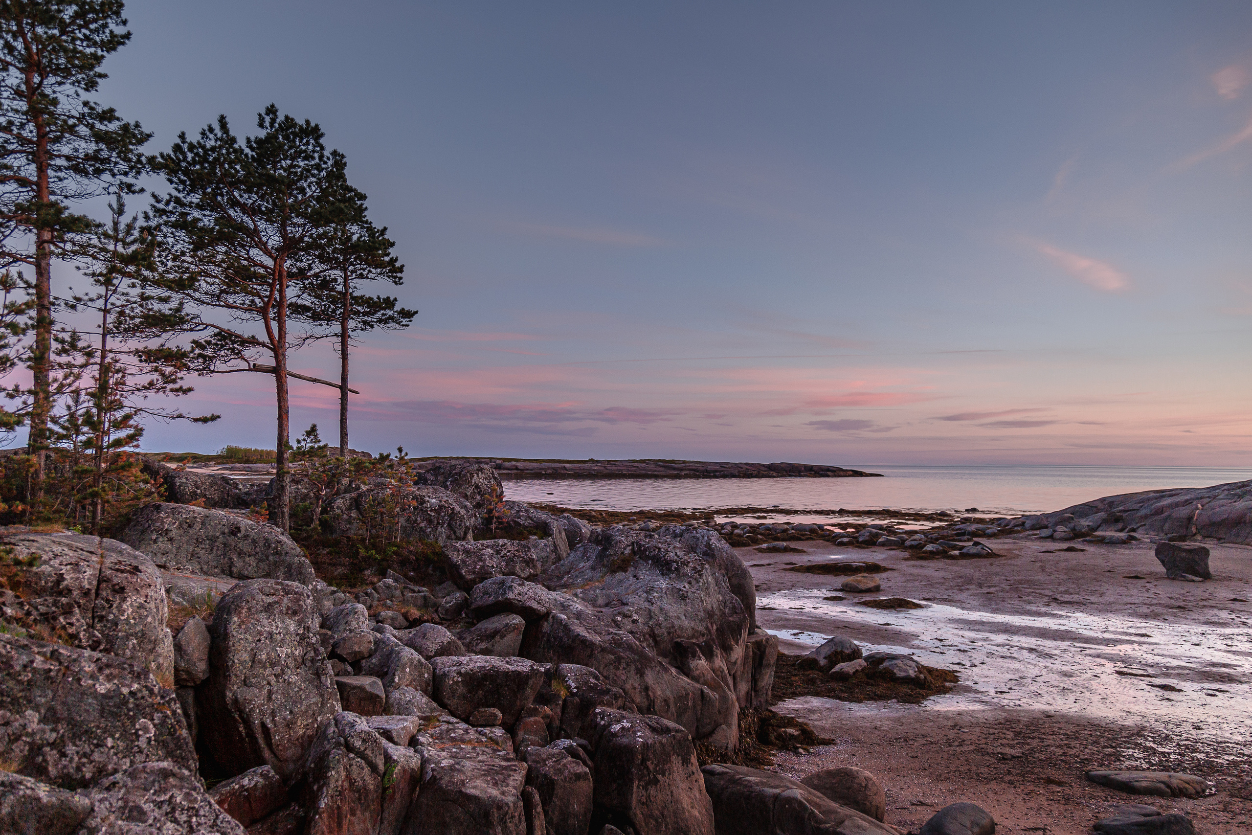 Белые ночи. Кий - остров.