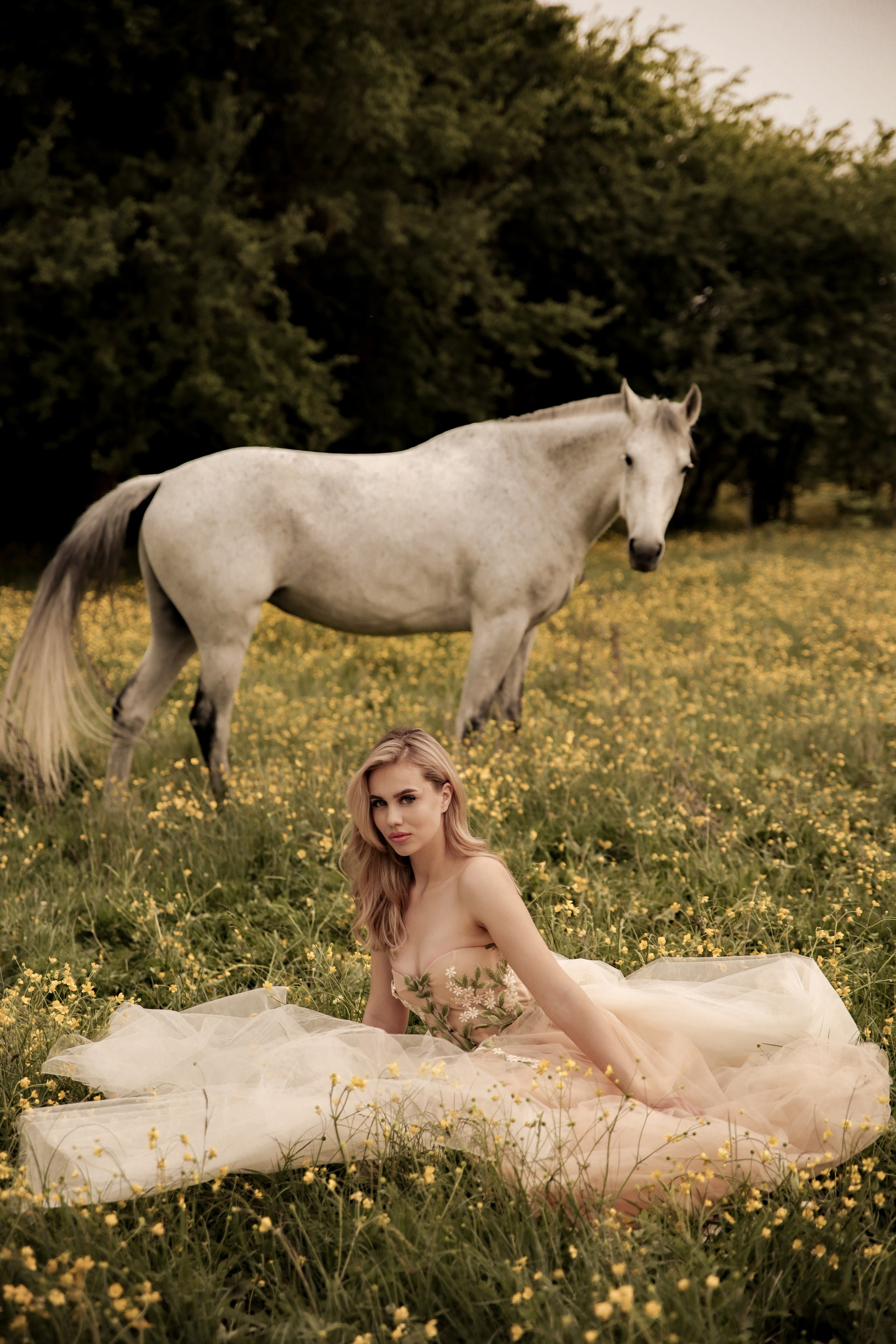 Фотопроект с трюковой лошадью Куклой. Семейный и конный фотограф в Краснодарском крае и Адыгее