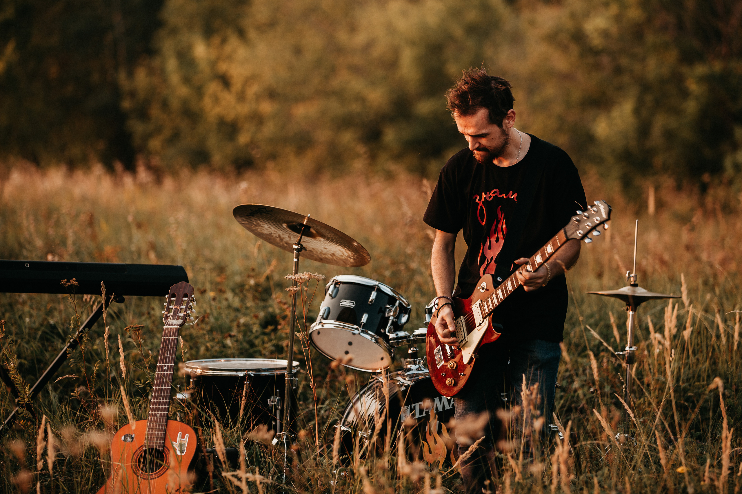 фотосессия для рок-группы