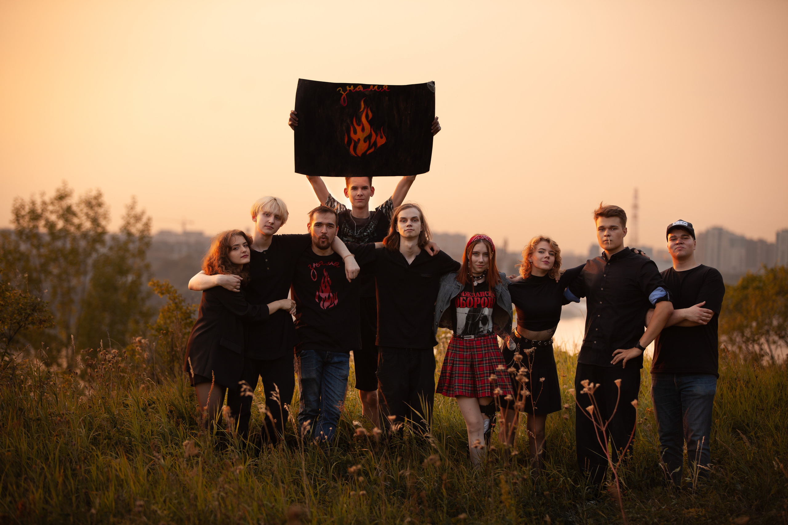 фотосессия для рок-группы