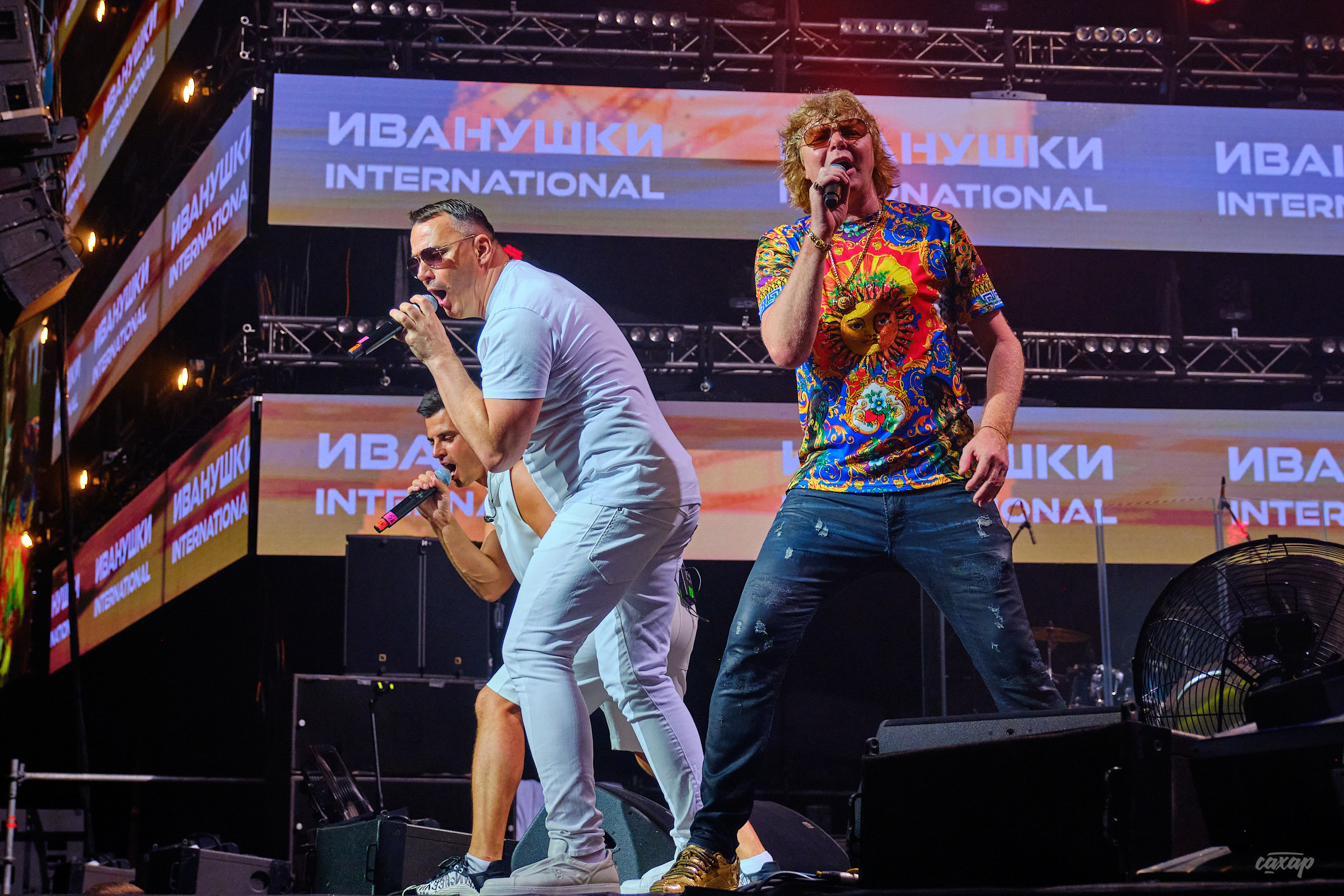 Иванушки International, Андрей Григорьев-Апполонов, Кирилл Андреев, Кирилл Туриченко, фотографии с концерта. Концертный Фотограф Юра Сахар