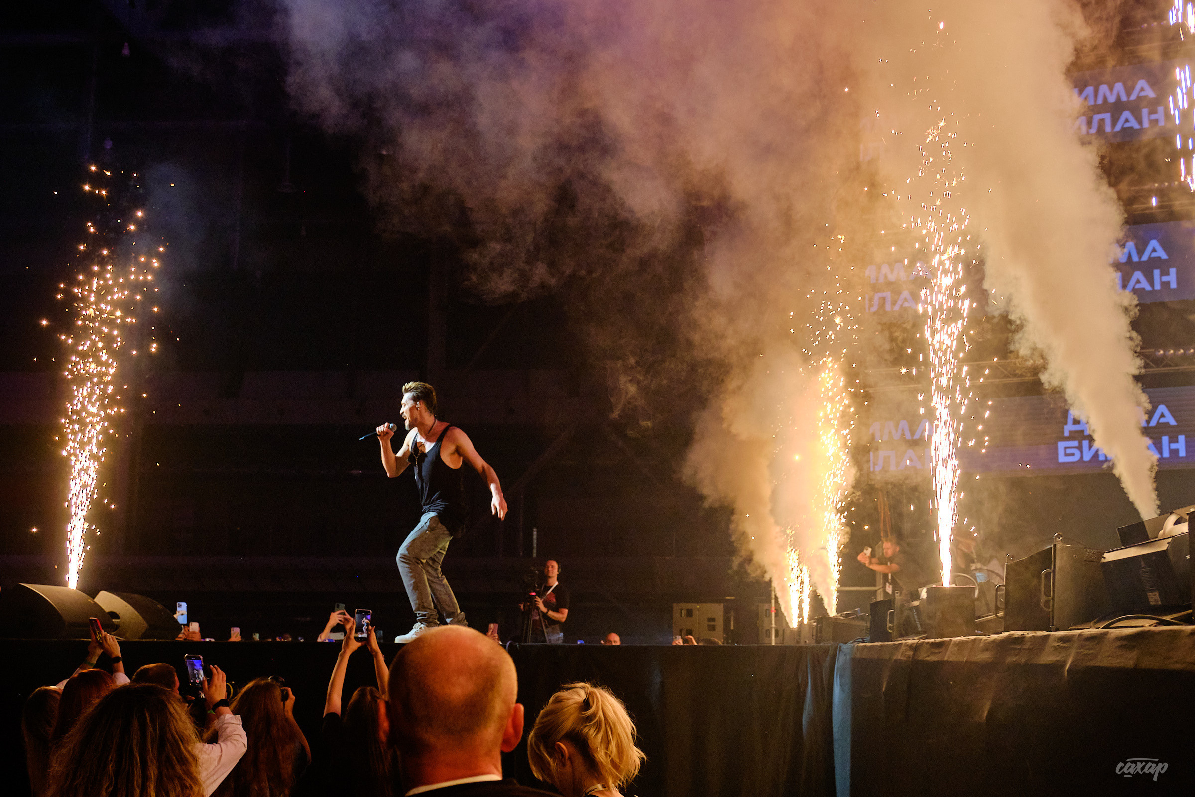 Дима Билан, фотографии с&nbsp;концерта. Концертный Фотограф Юра Сахар