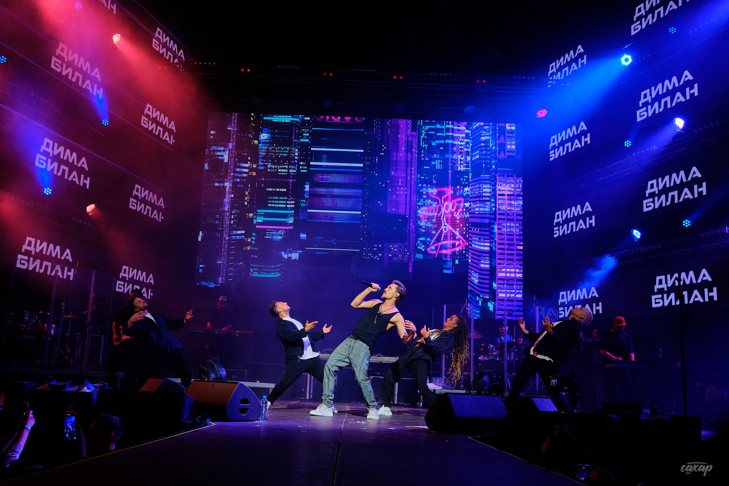 Дима Билан, фотографии с&nbsp;концерта. Концертный Фотограф Юра Сахар