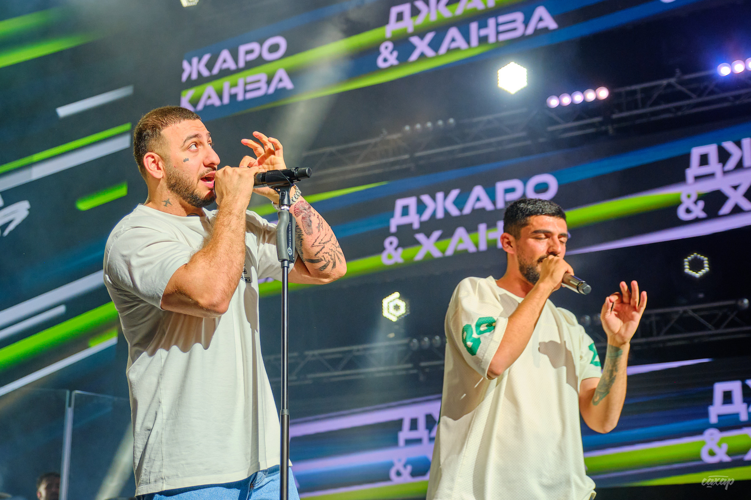 Джаро и Ханза, фотографии с концерта. Концертный Фотограф Юра Сахар