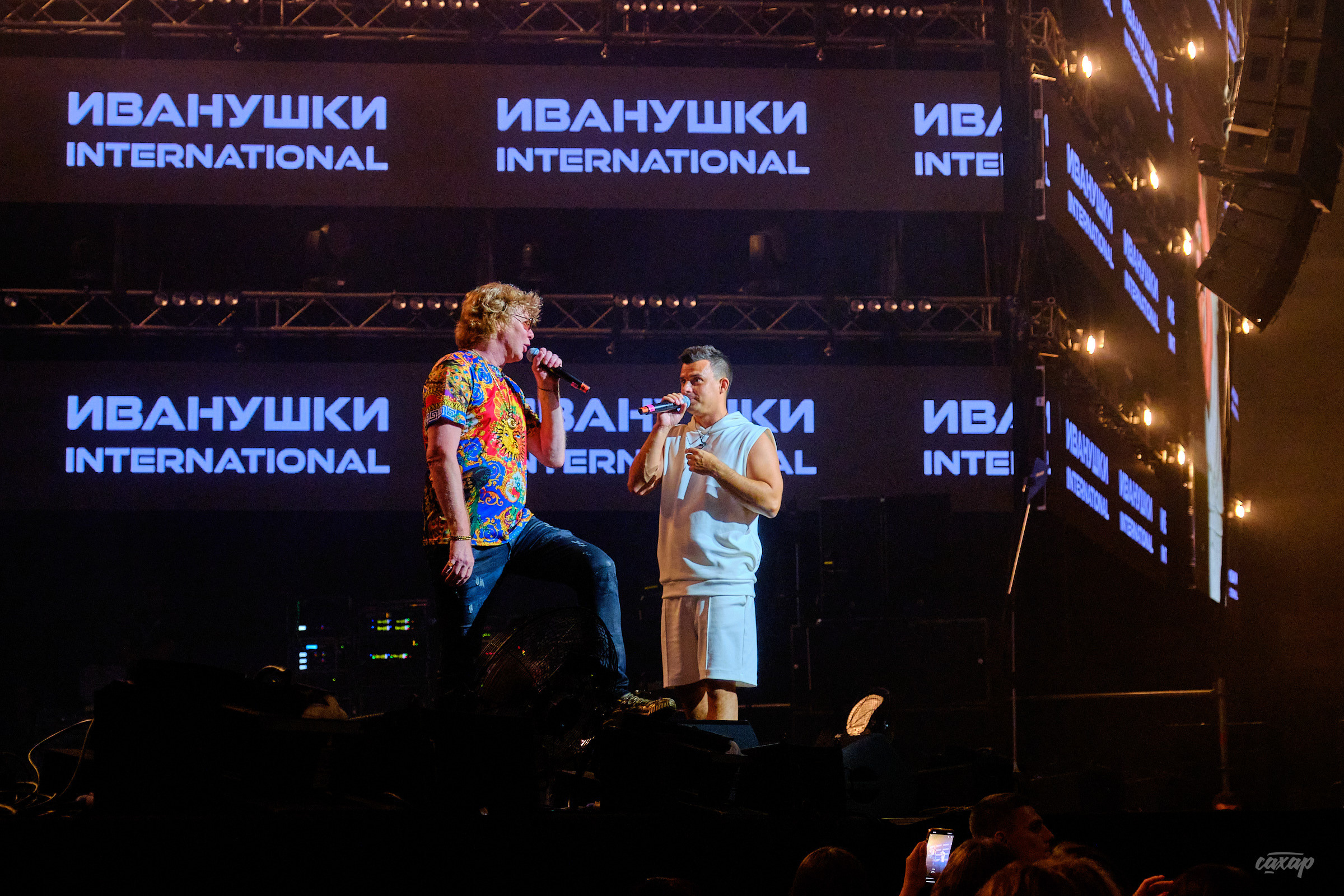 Иванушки International, Андрей Григорьев-Апполонов, Кирилл Андреев, Кирилл Туриченко, фотографии с концерта. Концертный Фотограф Юра Сахар