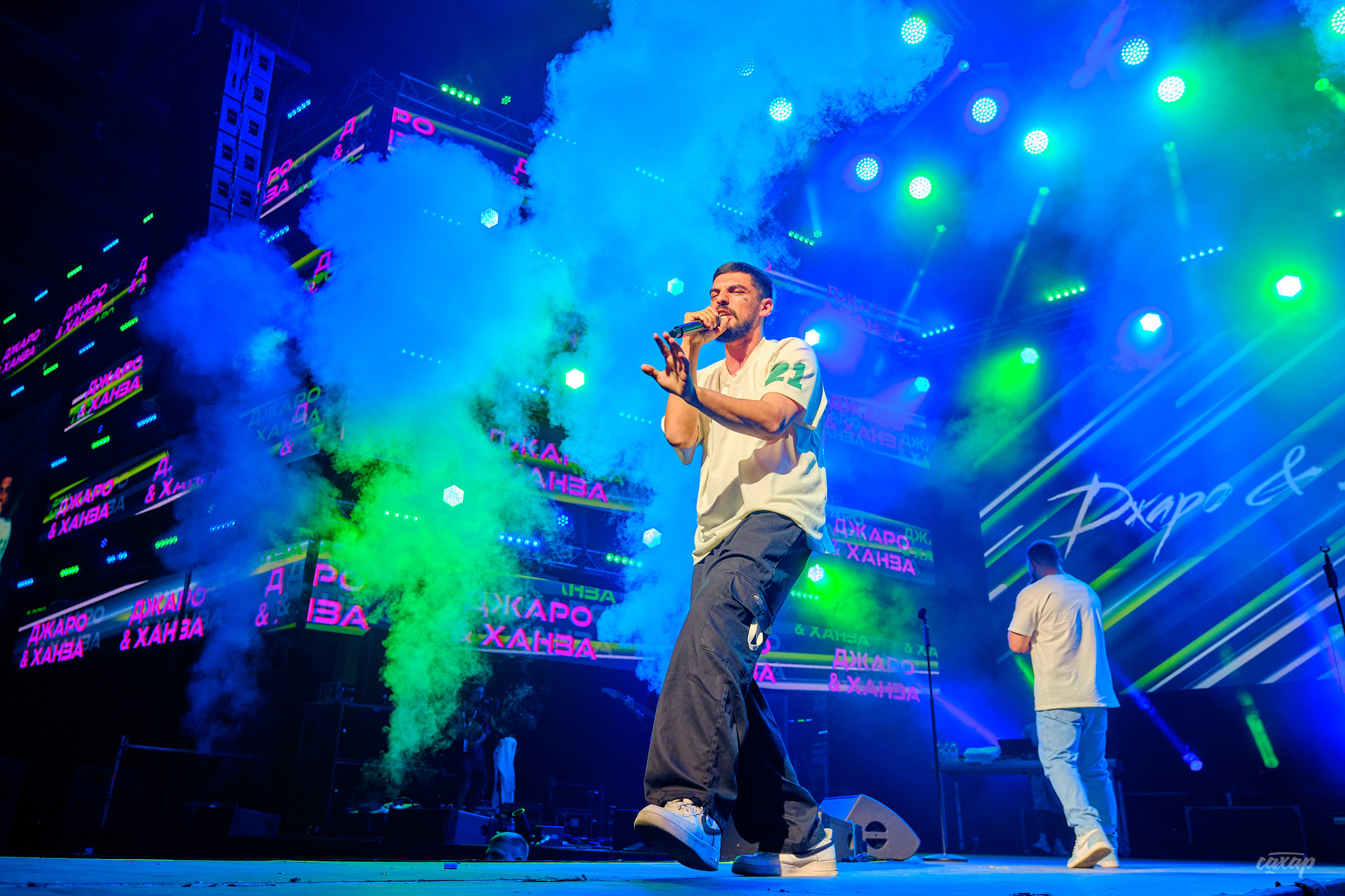 Джаро и Ханза, фотографии с концерта. Концертный Фотограф Юра Сахар