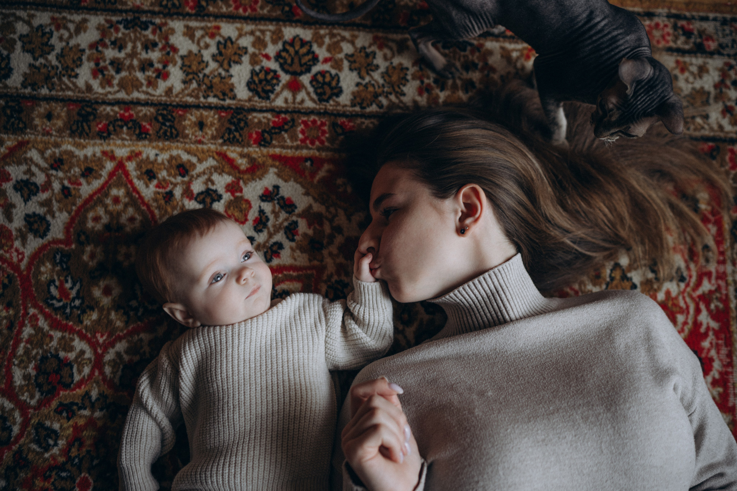 Даша c мамой. Семейный и детский фотограф Москва Дарья Бугра