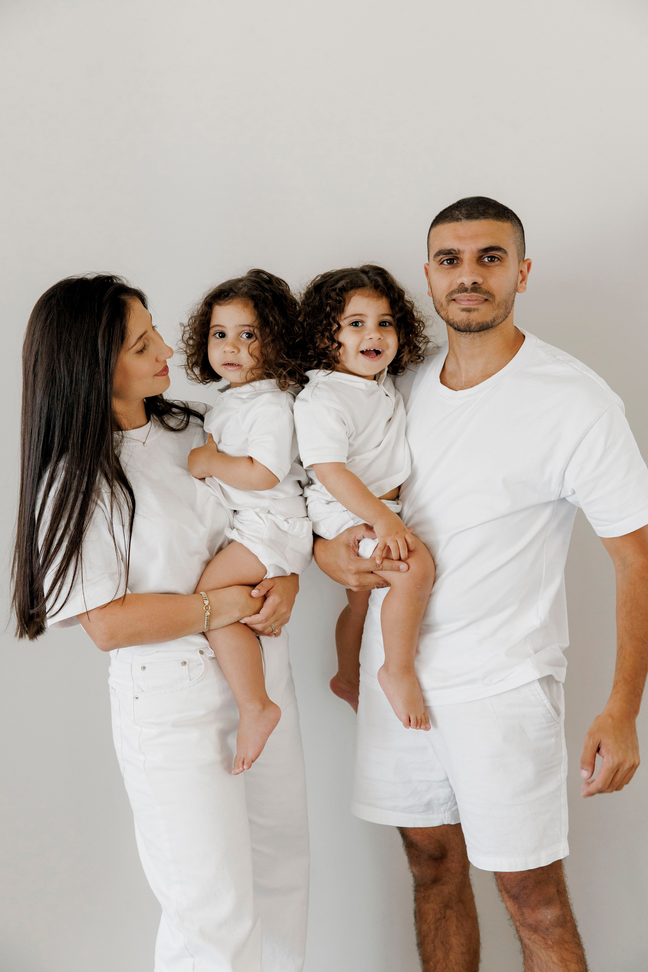Family photoshoot inside the studio in Hadera. Wedding and family photographer