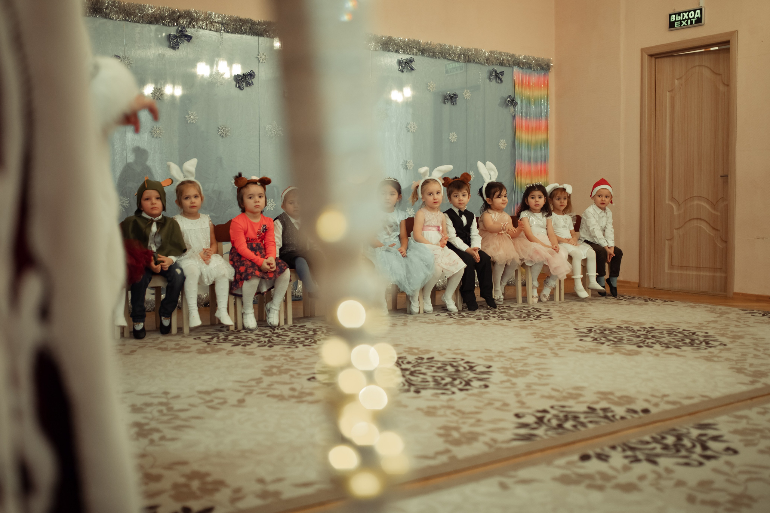 Новогодний утренник в детском саду. Семейный и детский фотограф в Москве Дорогова Екатерина