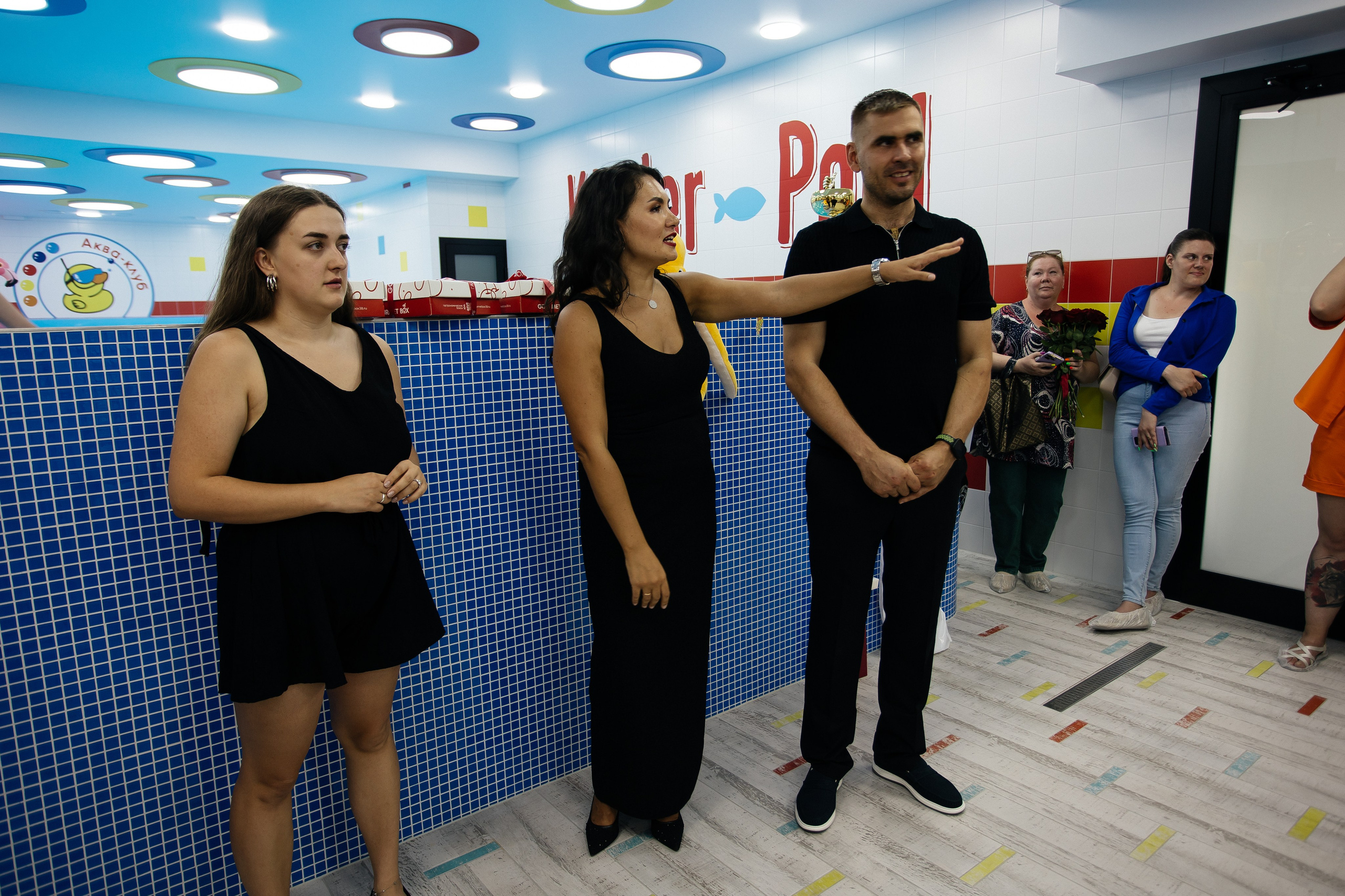 Открытие бассейна. Фотограф в Иркутске