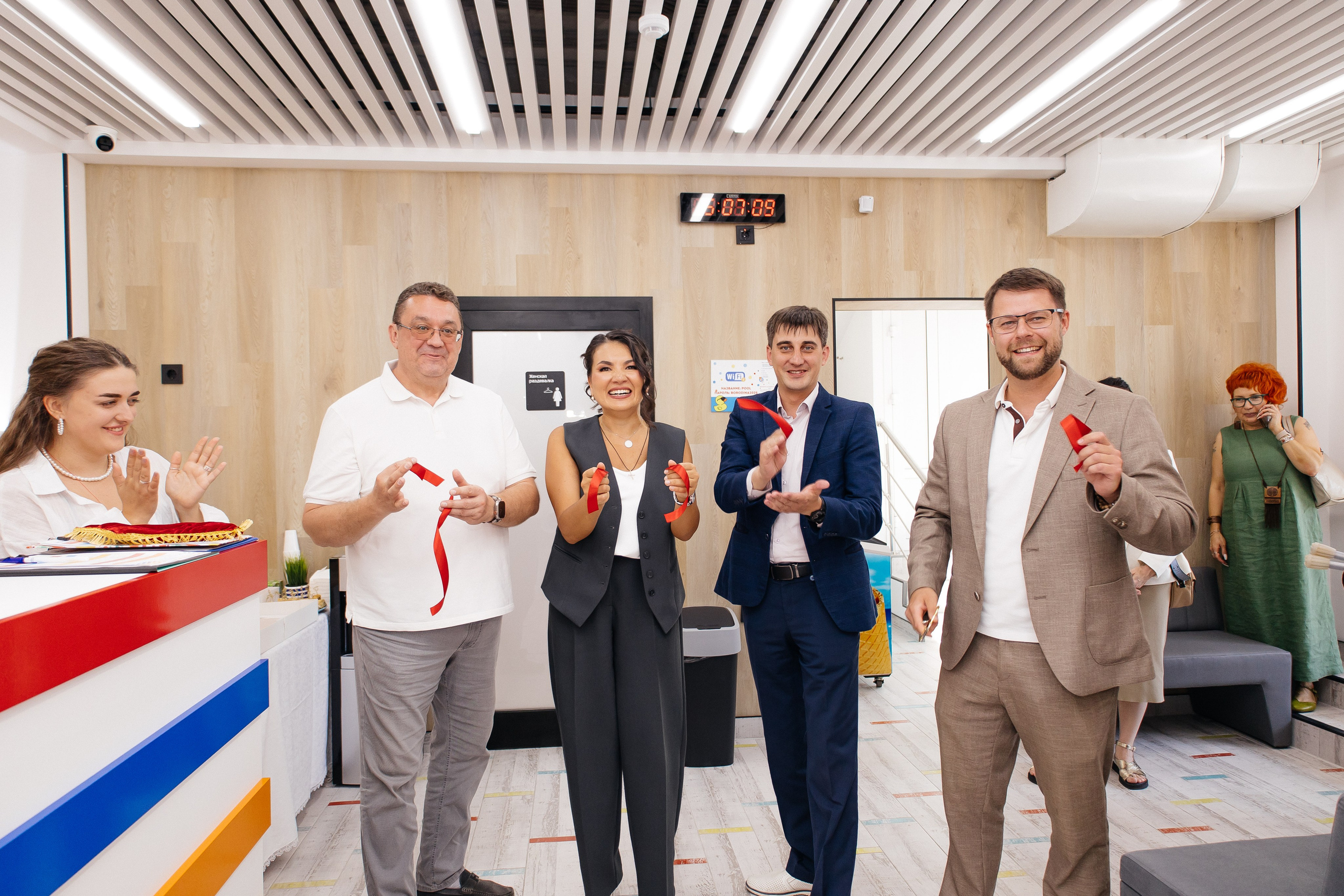 Открытие бассейна. Фотограф в Иркутске