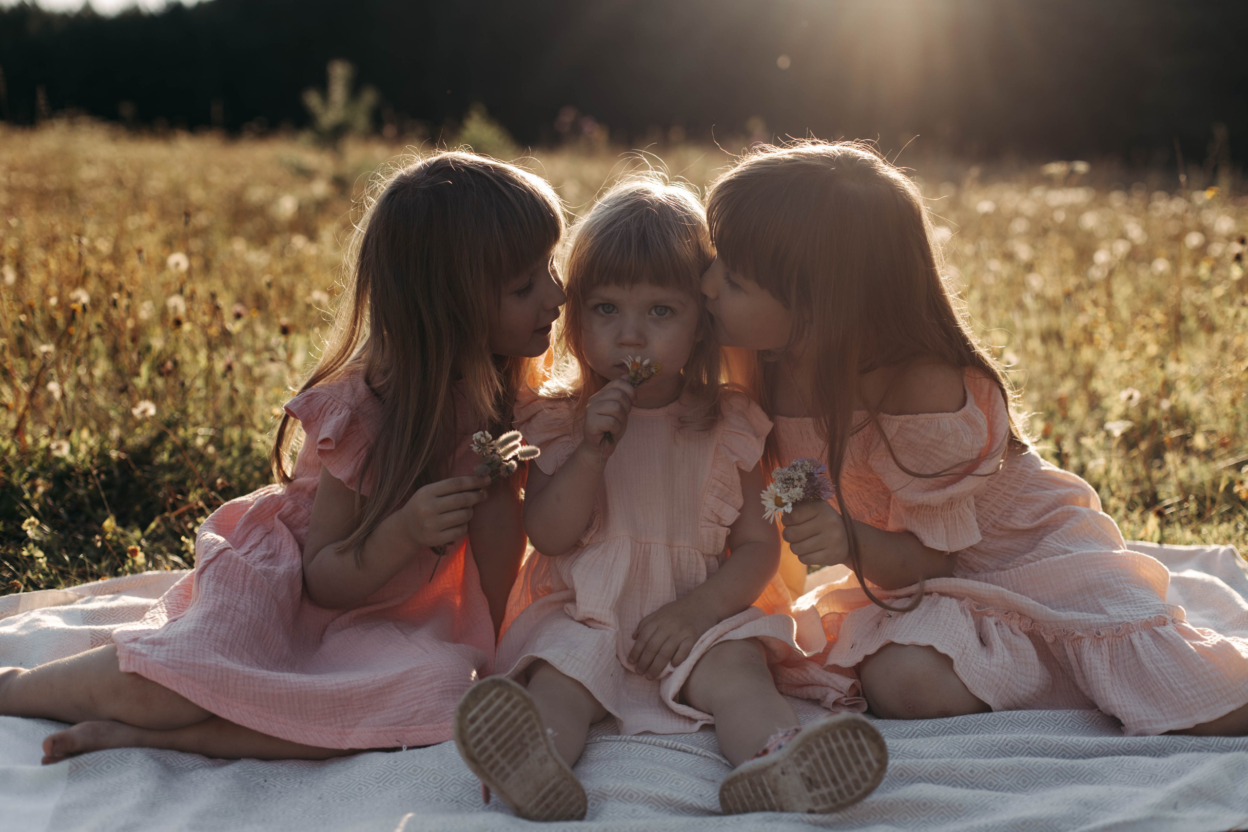 Лена и три принцессы. Семейный фотограф Москва Ирина Малышева