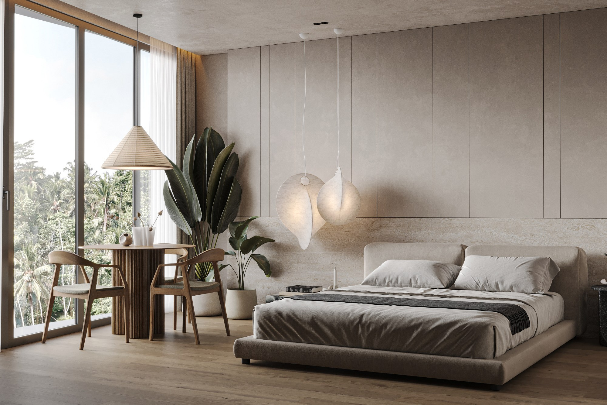 Апартаменты на Бали. 3D визуализация интерьера Надежда Соколова