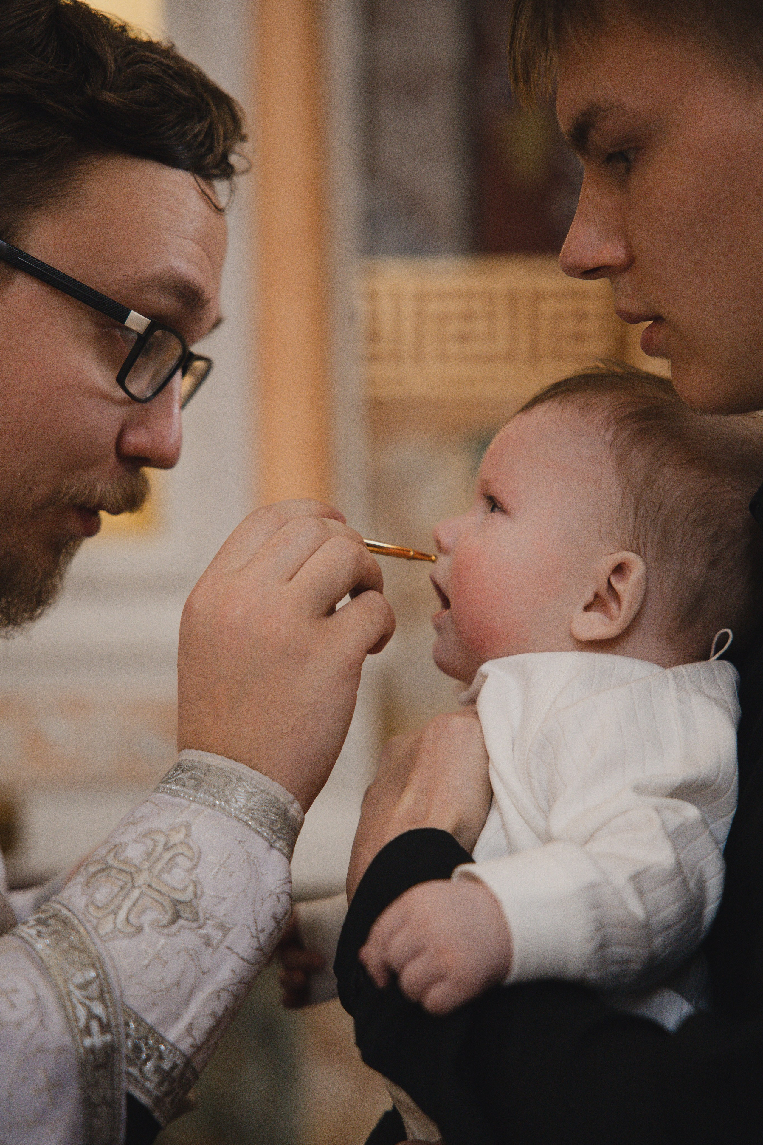 Крещение Кирюши. Фотограф Ломакина Анастасия